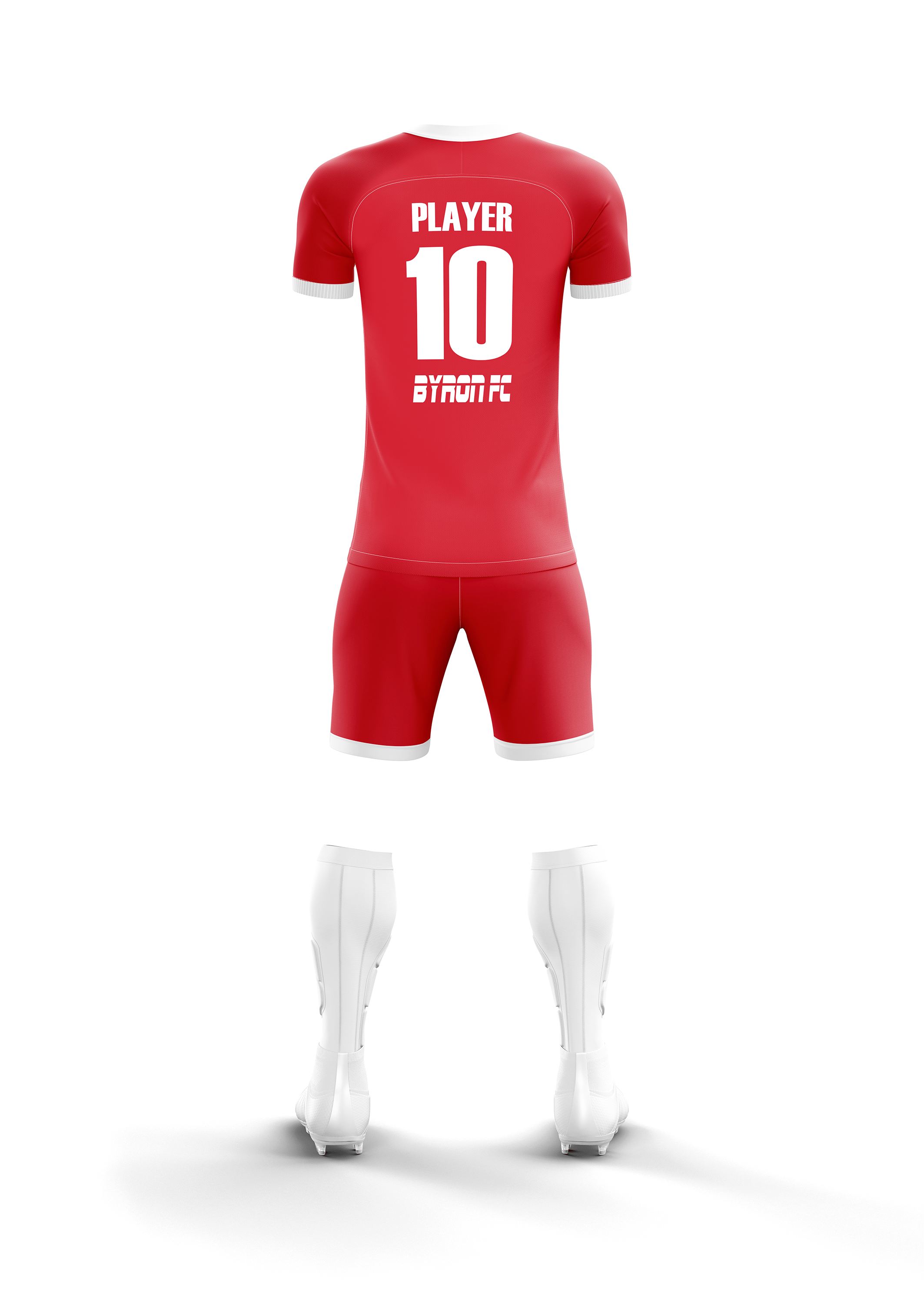 Futbol Forma Takım Model 014  0002 Beyaz Kırmızı