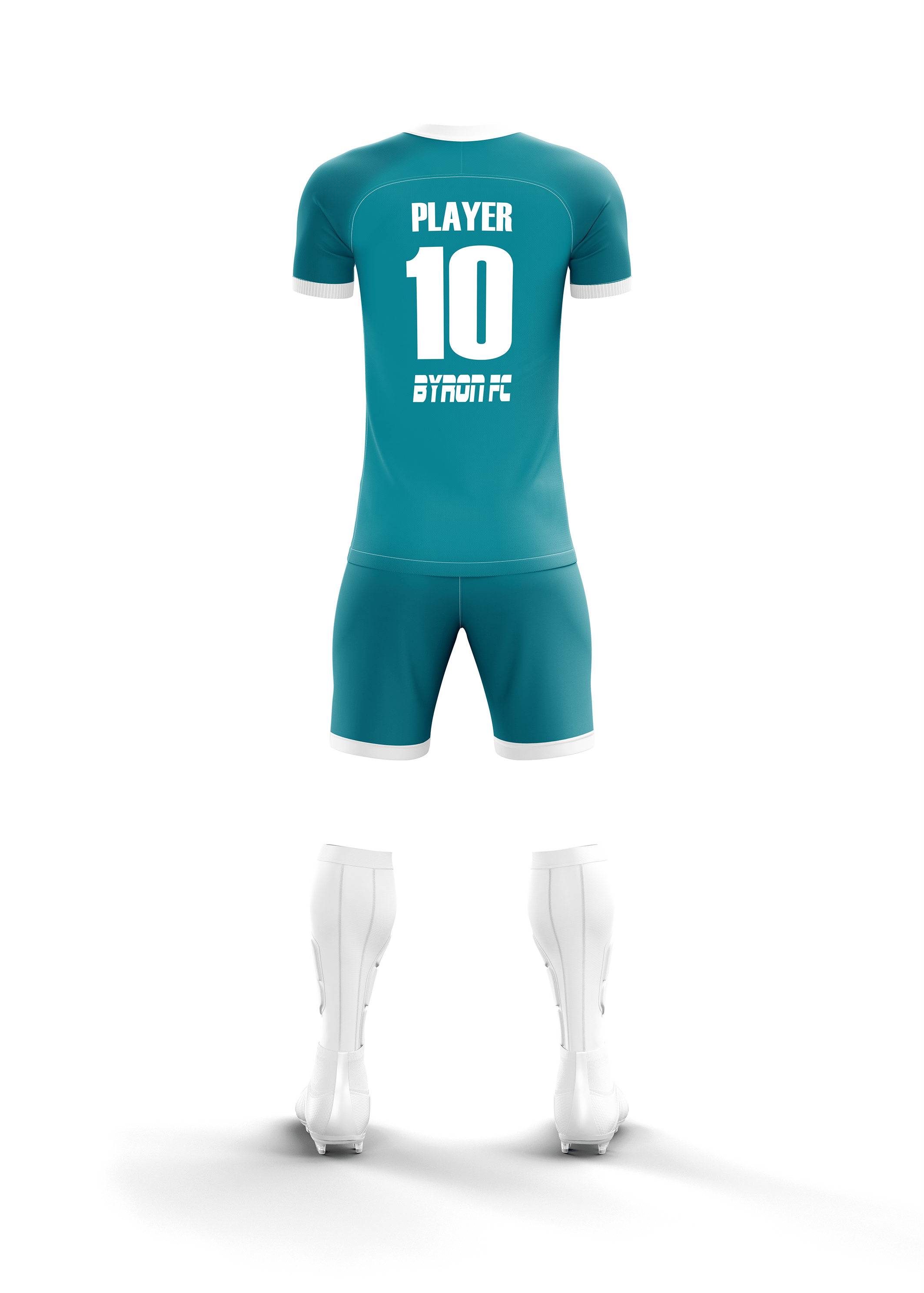 Futbol Forma Takım Model 014  0007 Beyaz Petrol