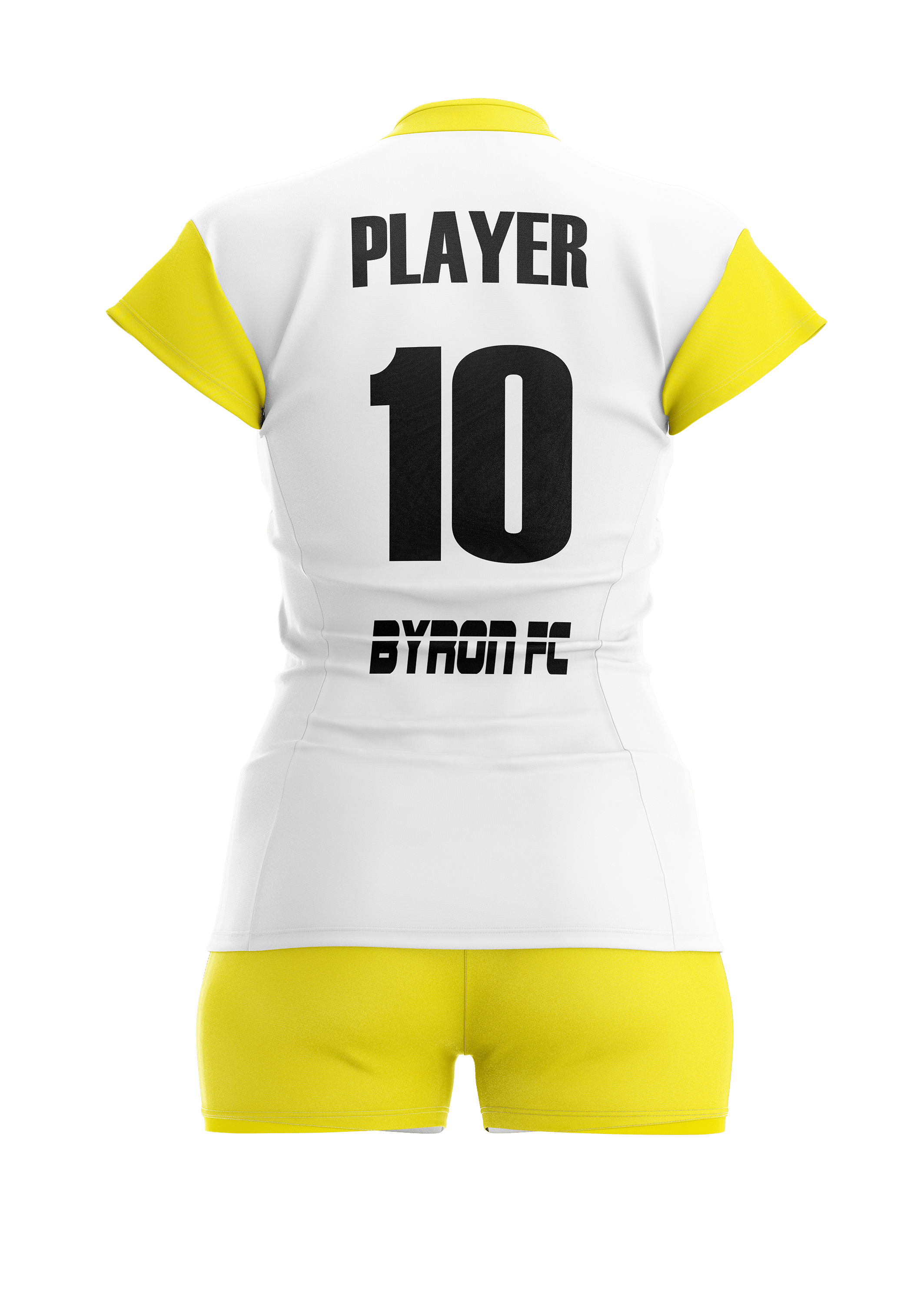 Voleybol Kadın Forma Takım Model 002 0301-01 Sarı Siyah