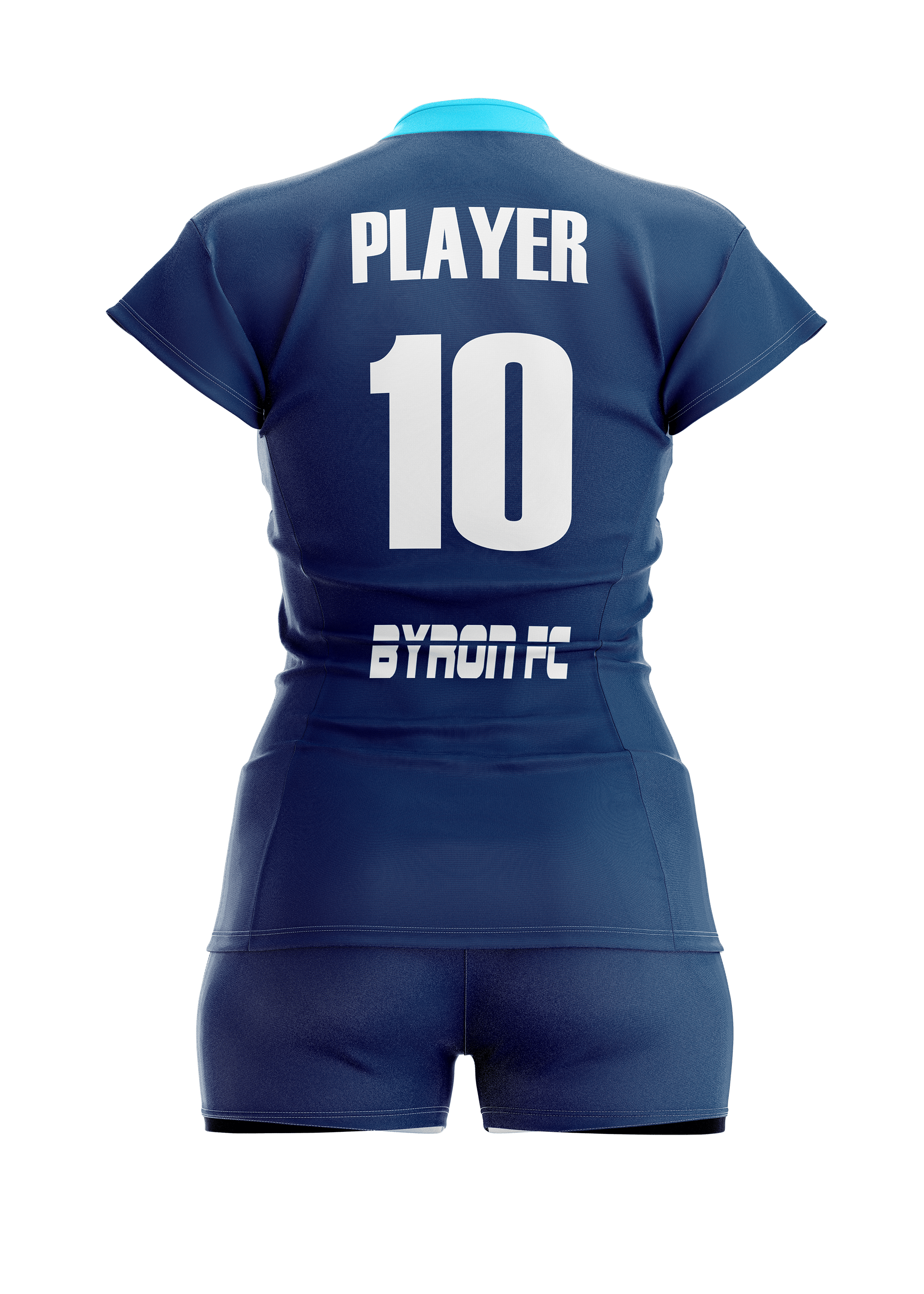 Voleybol Kadın Forma Takım Model 004 050700 Lacivert Petrol Beyaz