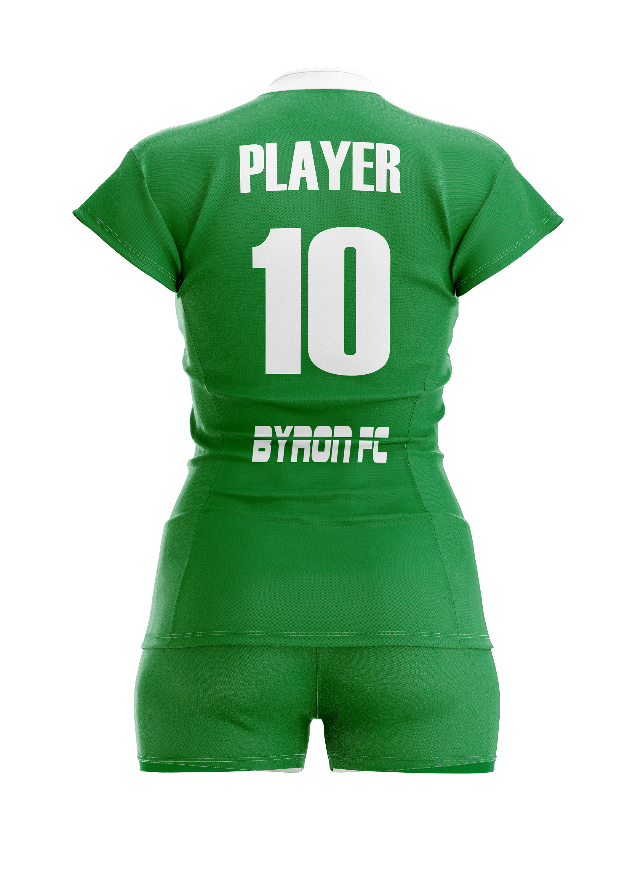 Voleybol Kadın Forma Takım Model 005 0600 Yeşil Beyaz