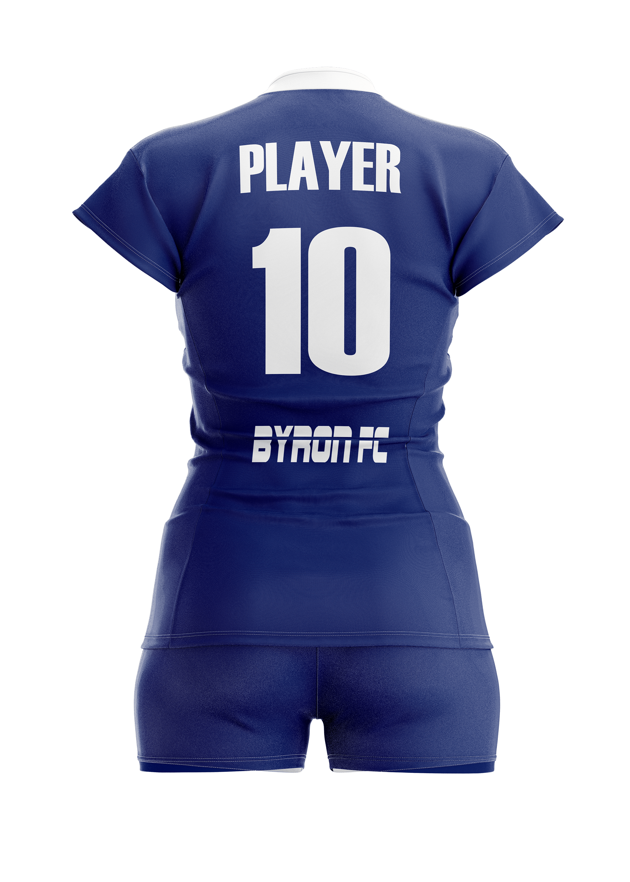 Voleybol Kadın Forma Takım Model 005 0500 Lacivert Beyaz