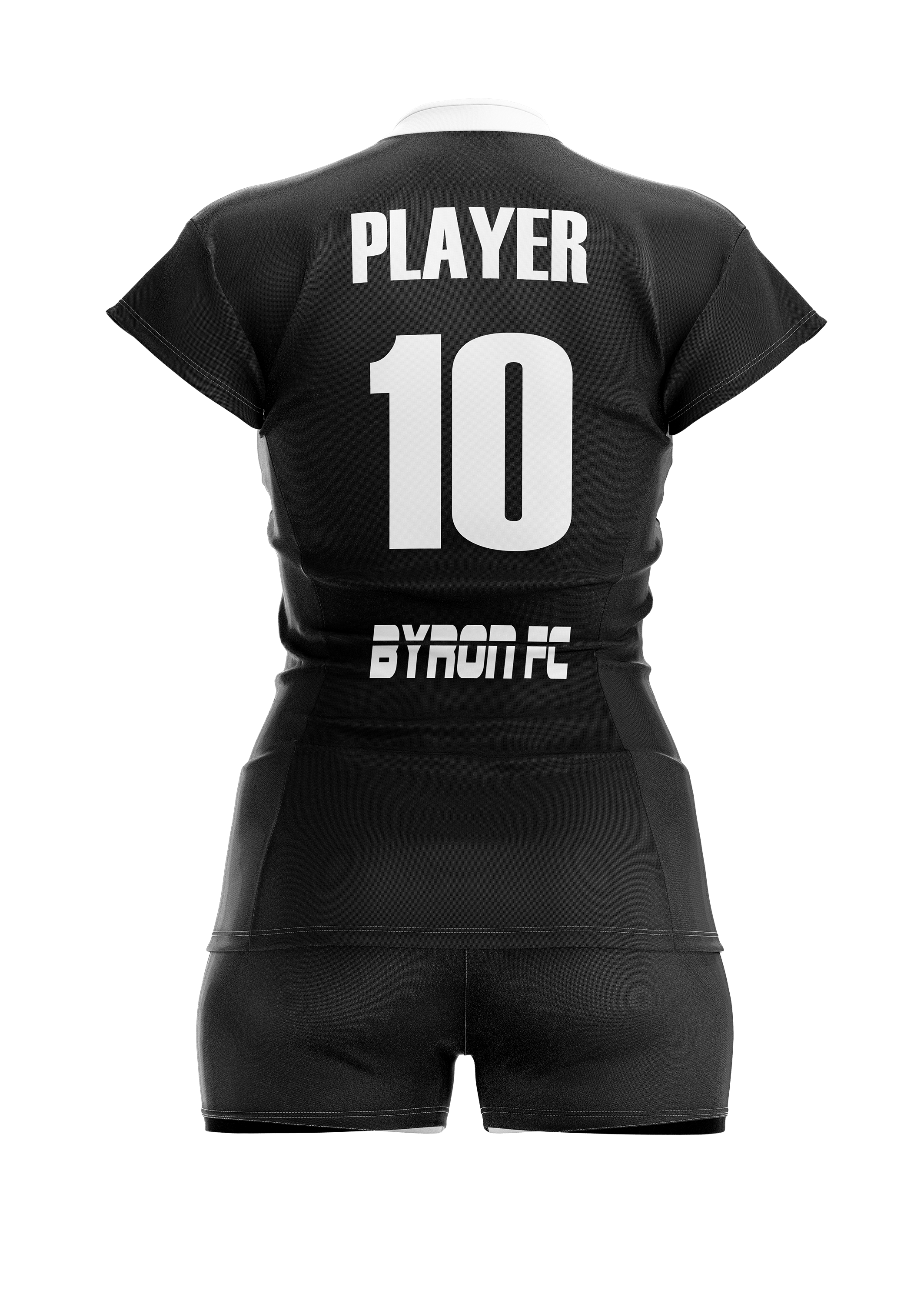 Voleybol Kadın Forma Takım Model 006 010300 Siyah Sarı Beyaz