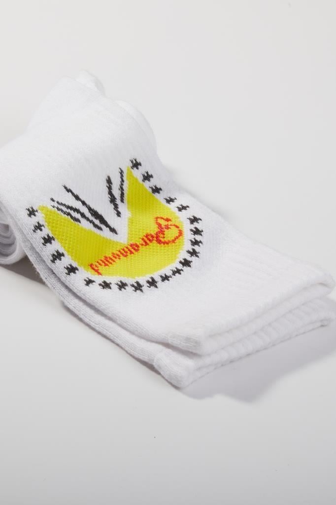 Beyaz Paramoud Çorap