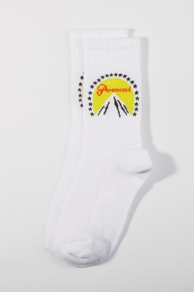 Beyaz Paramoud Çorap