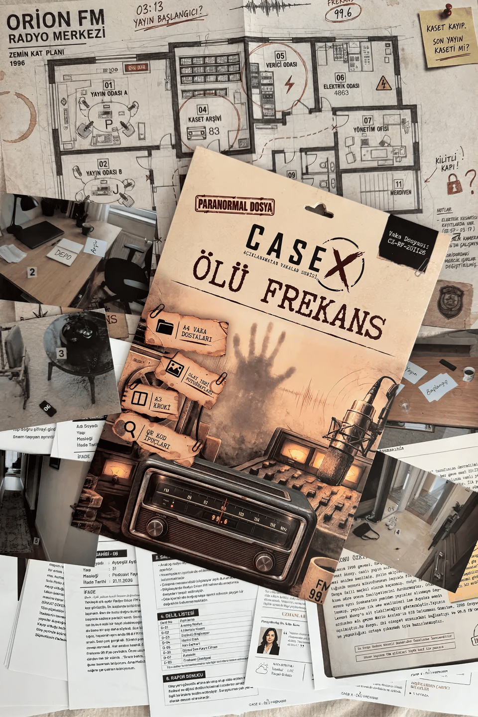 Case X Açıklanamayan Vakalar Serisi - Ölü Frekans