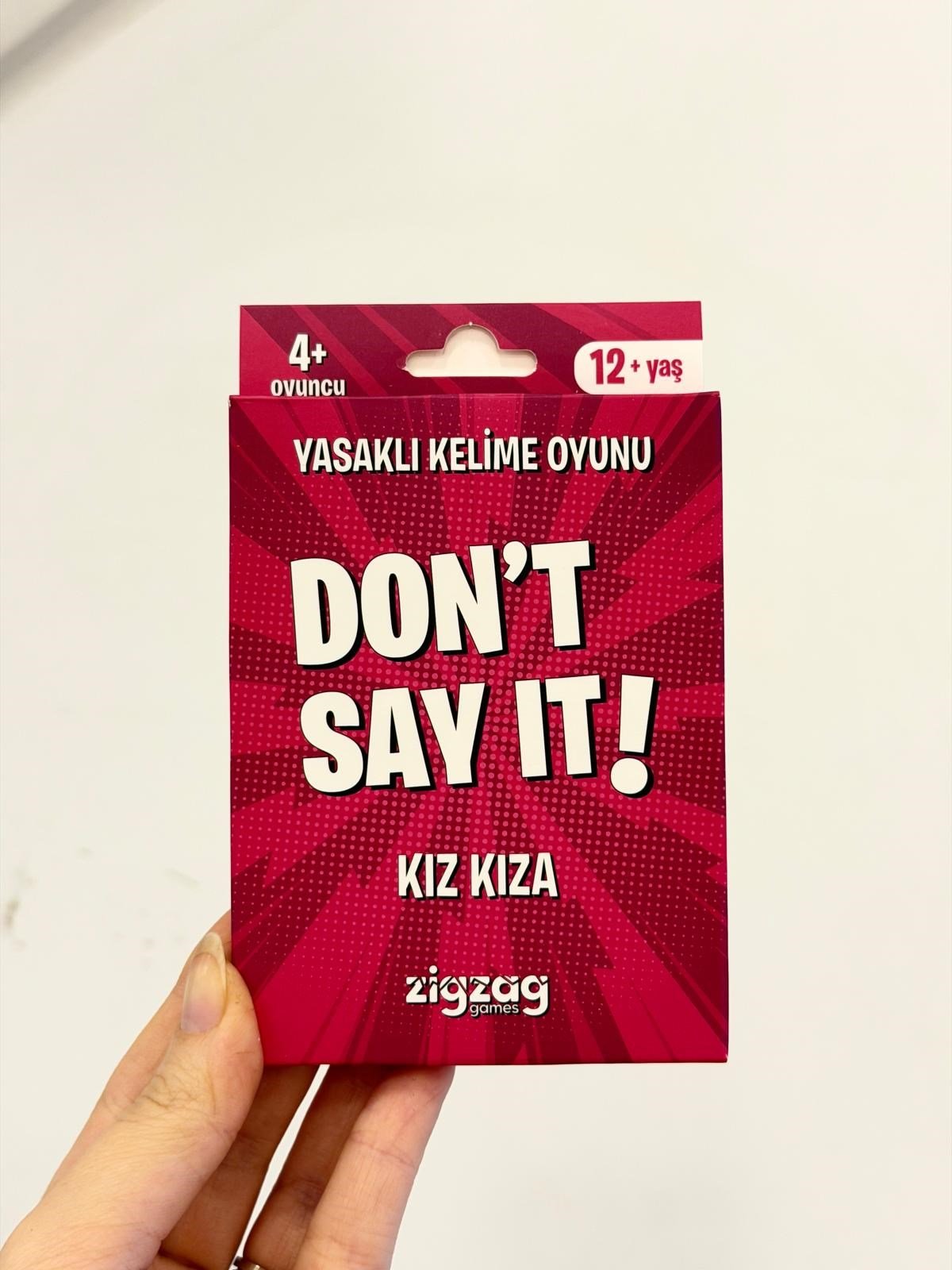 Dont Say İt - Kart Oyunu - Kız Kıza