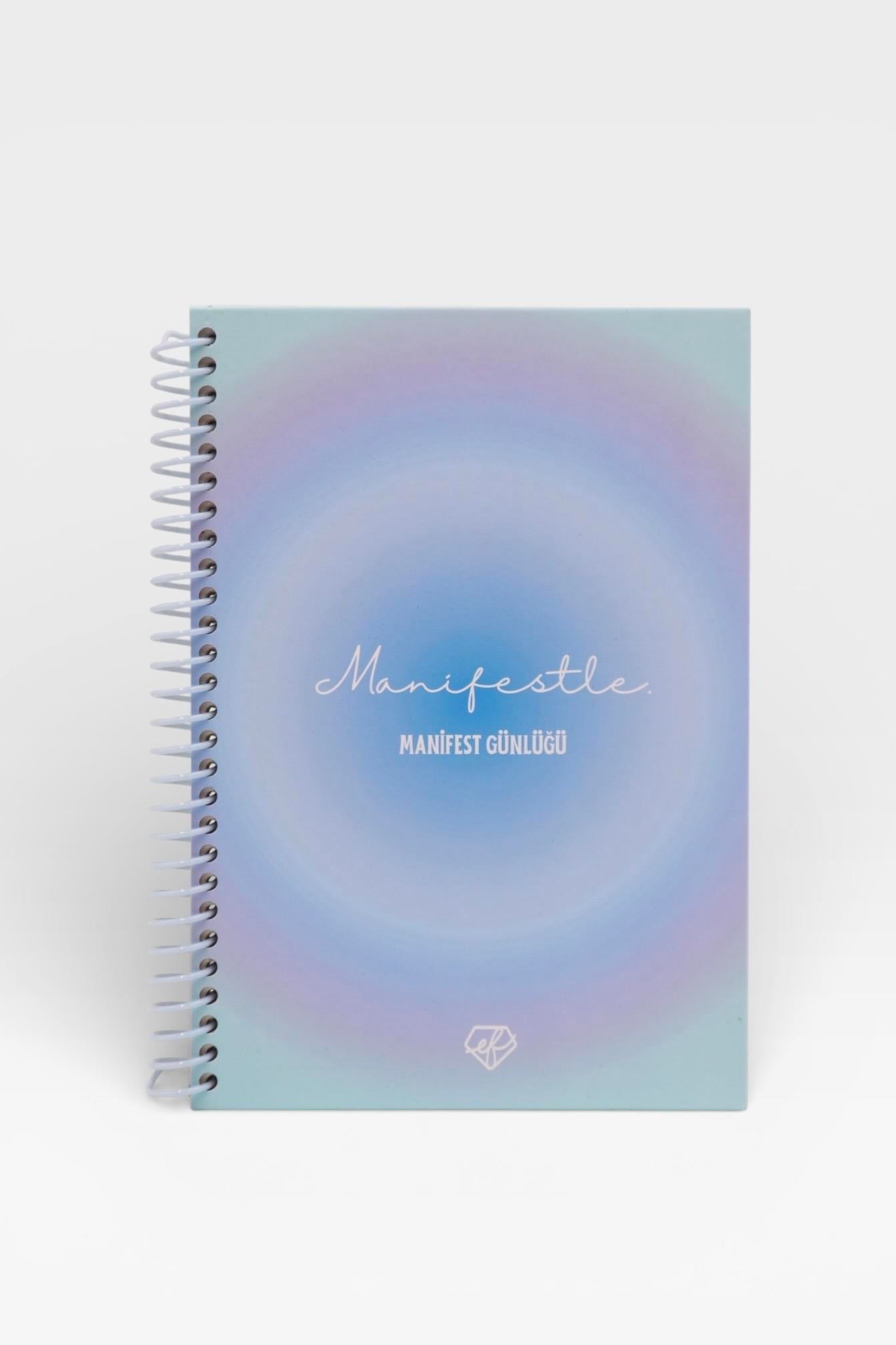MANİFESTLE Manifest Günlüğü Ajanda Mavi S3