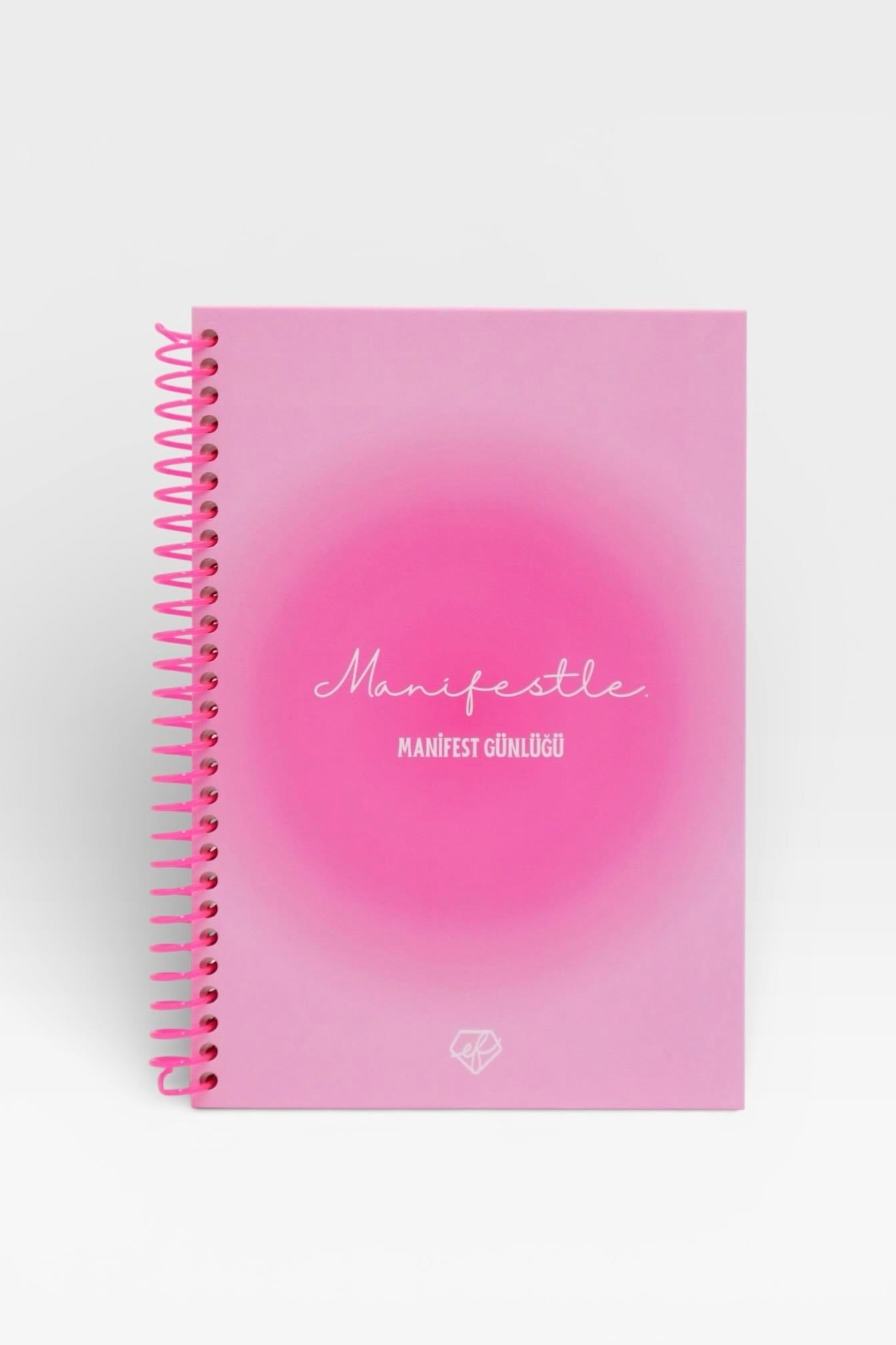 MANİFESTLE Manifest Günlüğü Ajanda Pembe S3