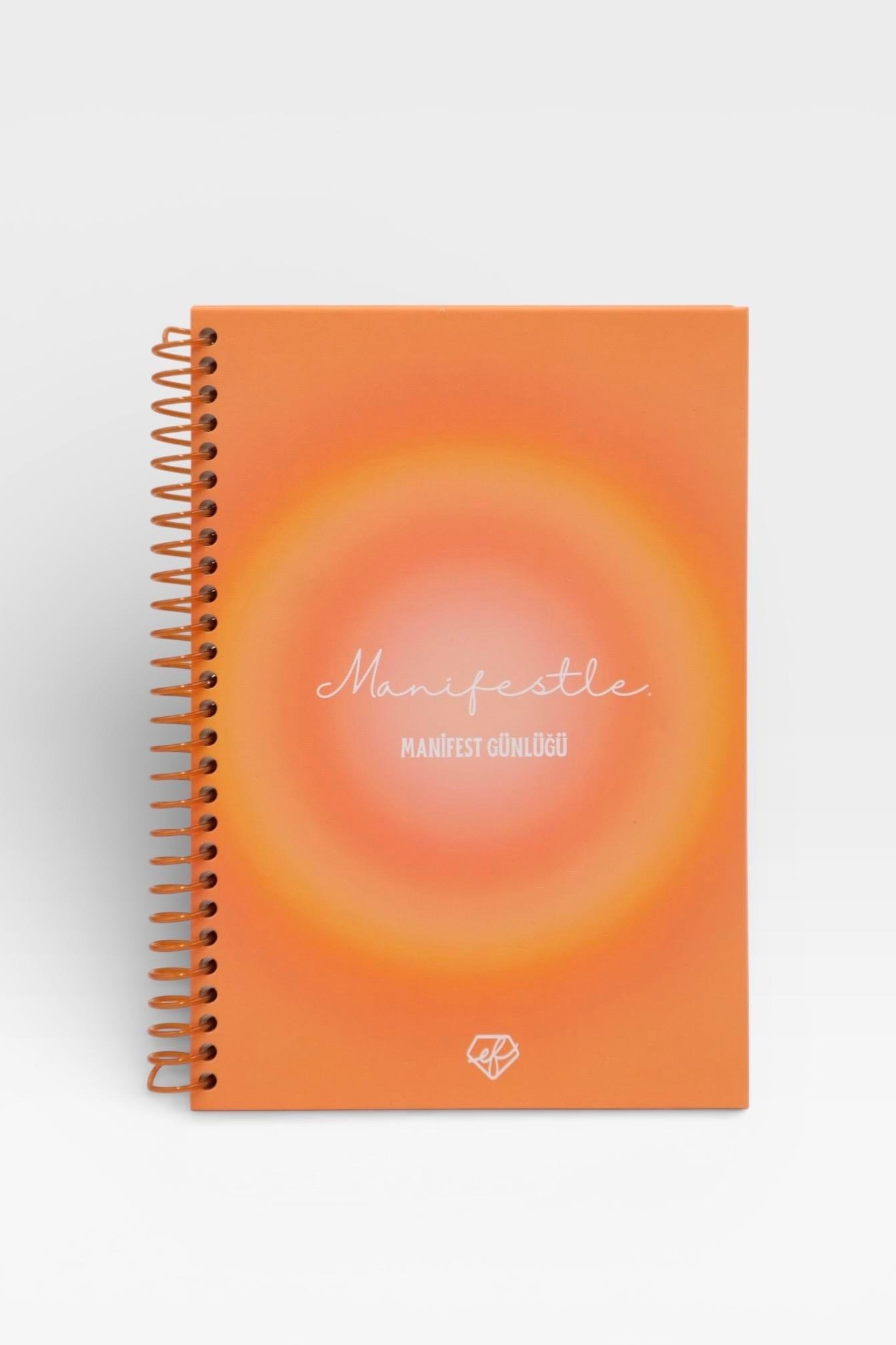 MANİFESTLE Manifest Günlüğü Ajanda Turuncu  S3