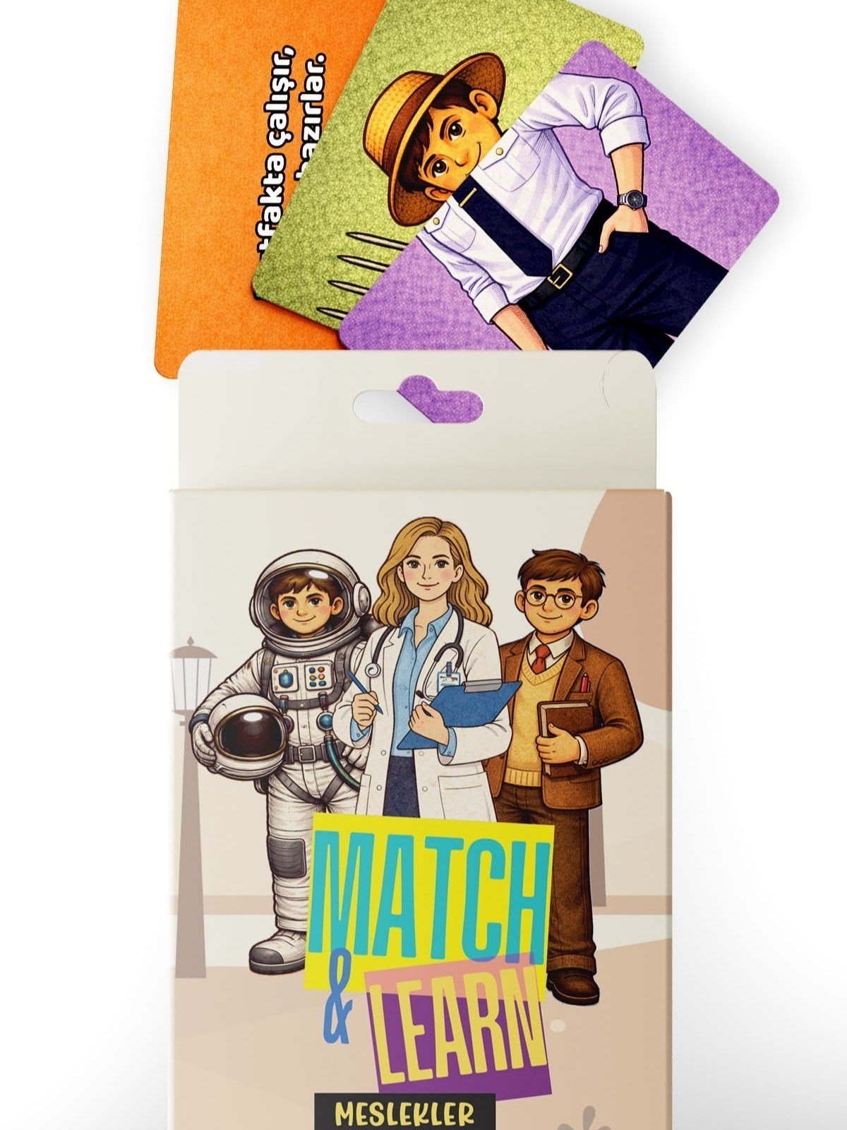Match & Learn Hafıza Oyunu - Meslekler