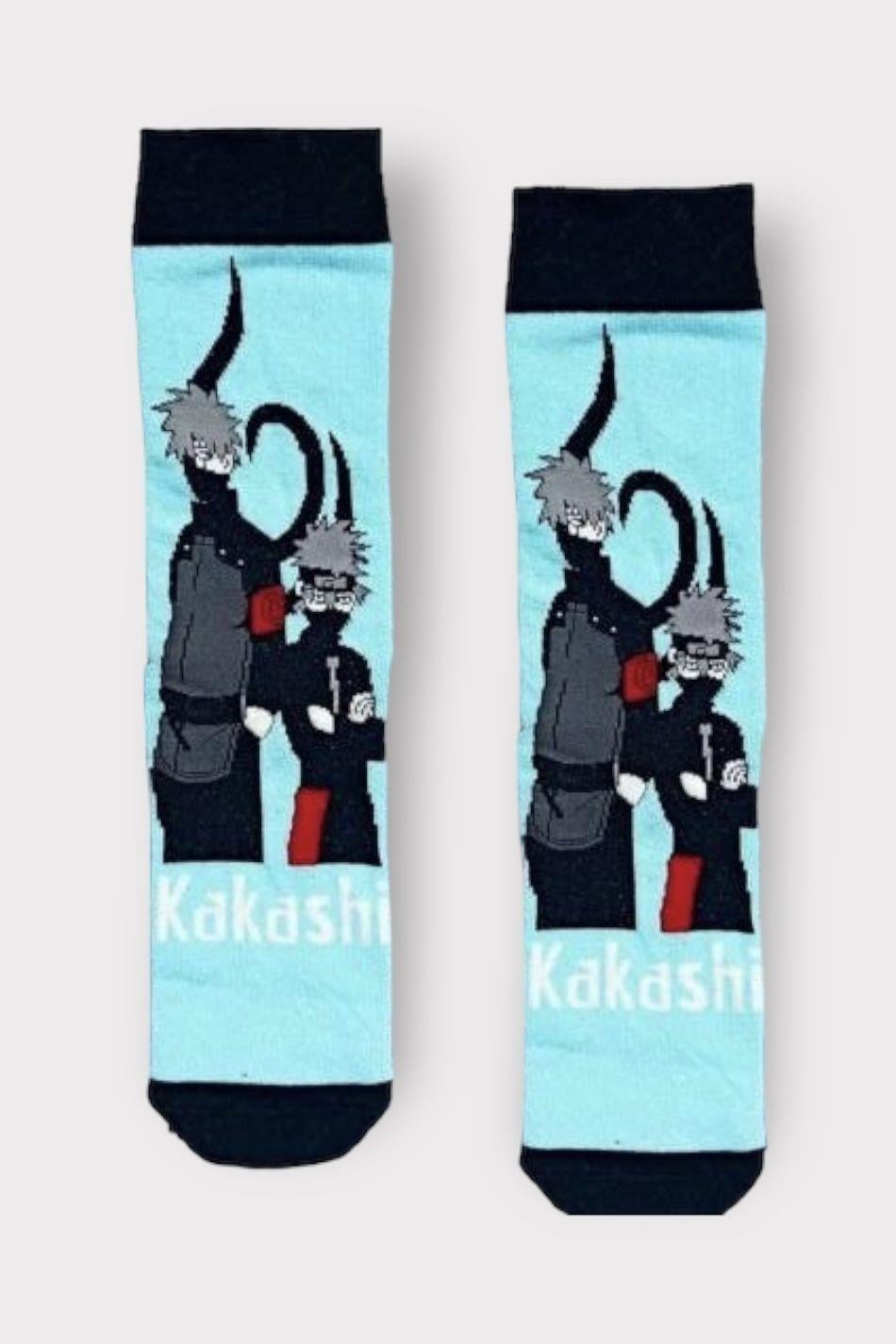 Mavi Kakashi Uzun Çorap