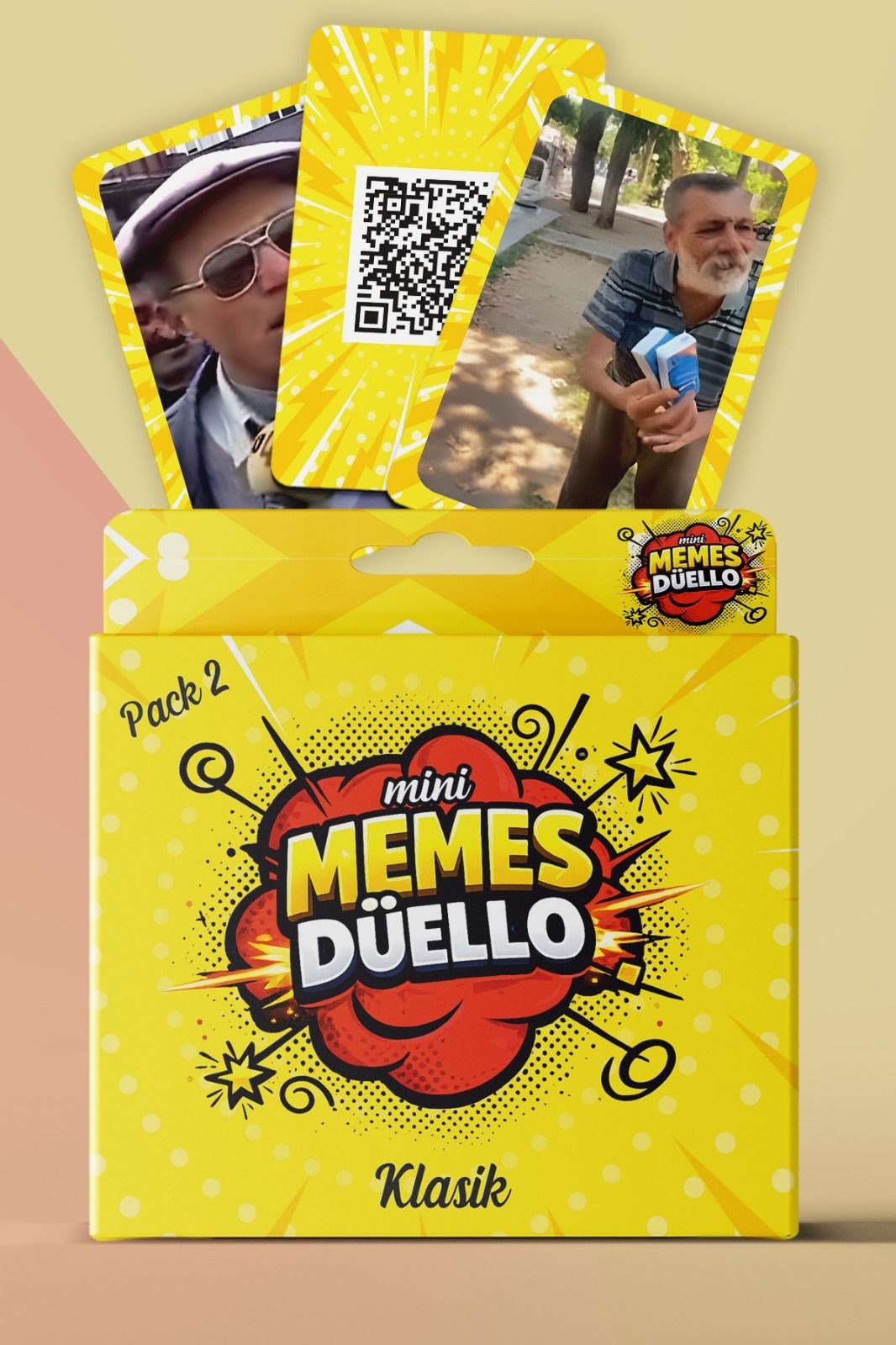 Memes Düello Mini - Kart Oyunu - Klasik Pack 2