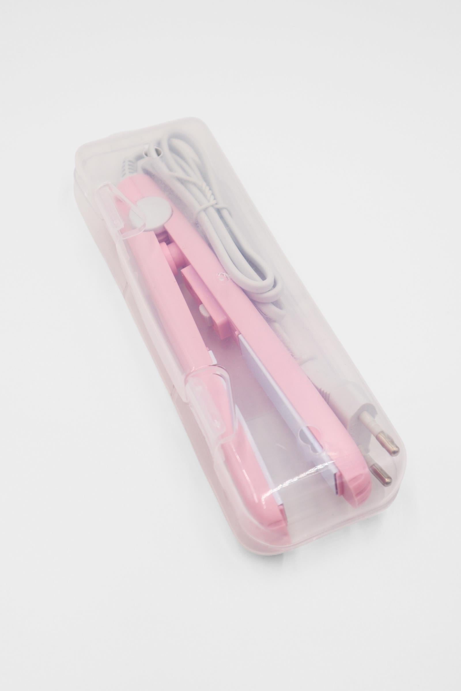 Pembe Mini Saç Düzleştirici