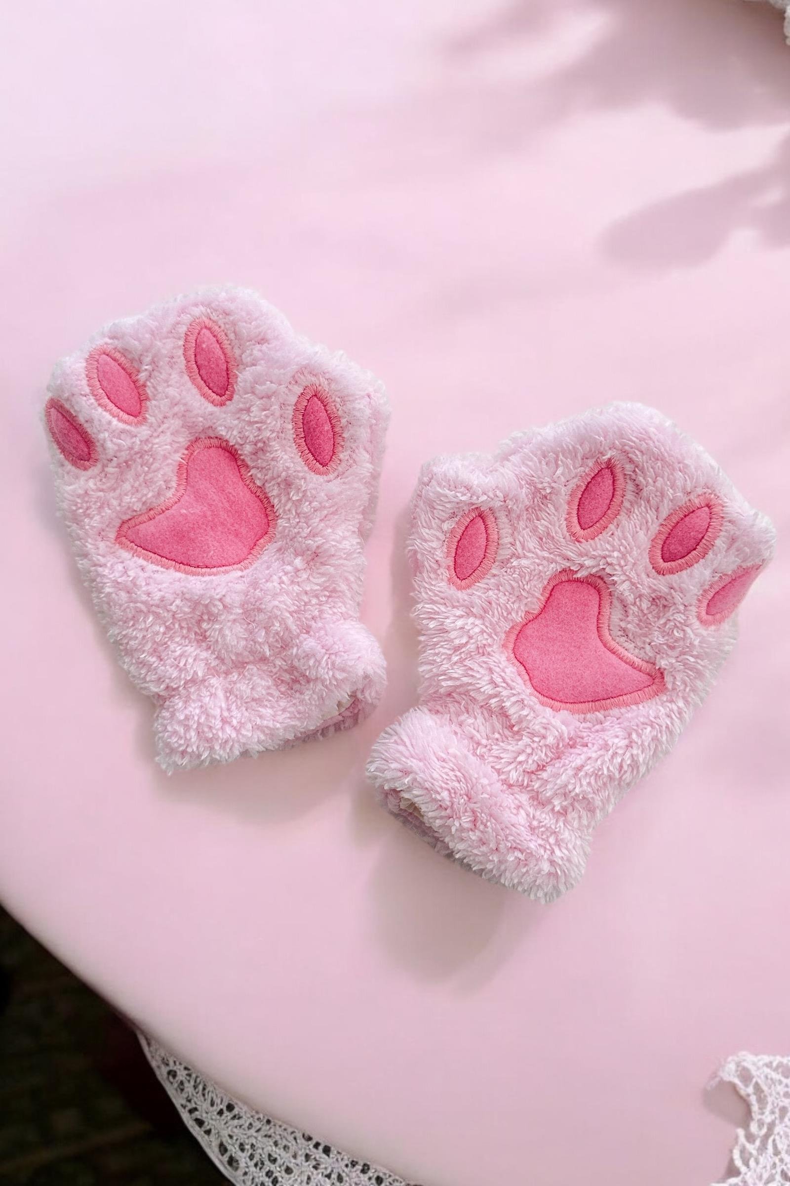 Pembe Pati Eldiven 