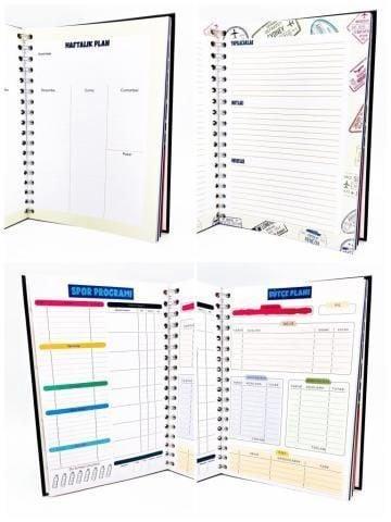Telli Planlayıcı Defter Ajanda - Küçük Bi Yıkıldım