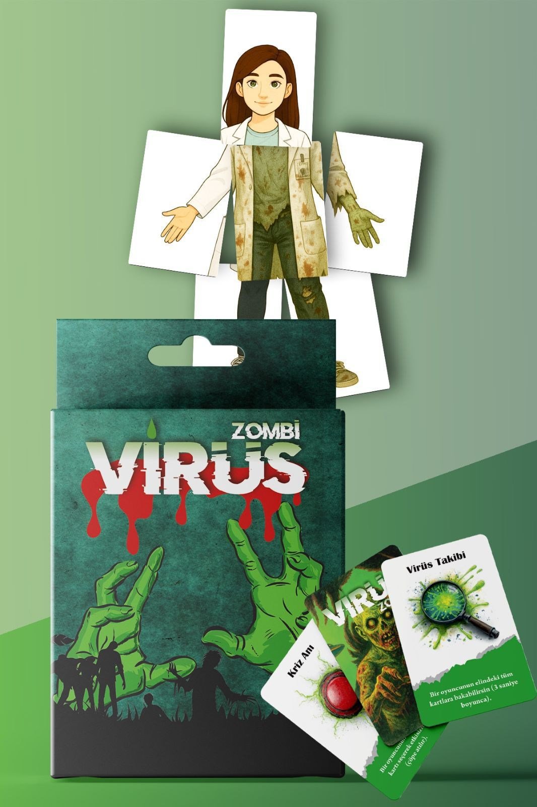 Virüs - Kart Oyunu - Zombi