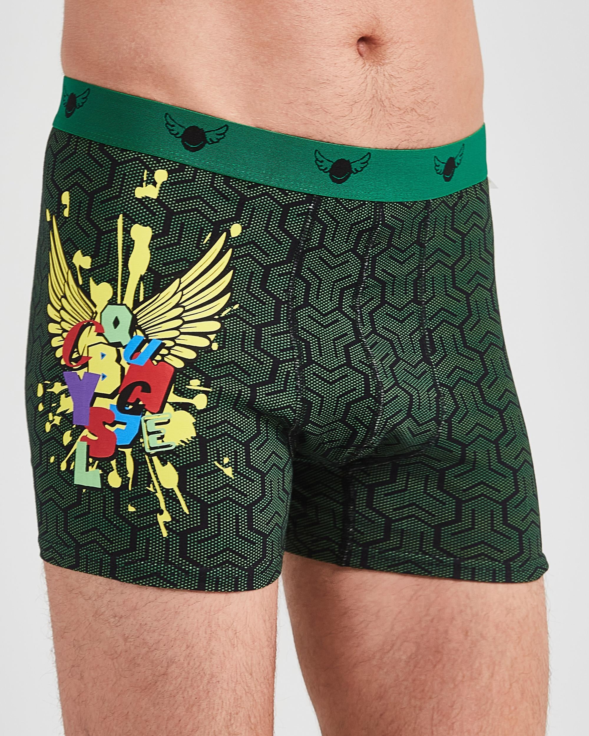 End2End Tulpar Wings Graffiti Tasarım Boxer ve Çorap
