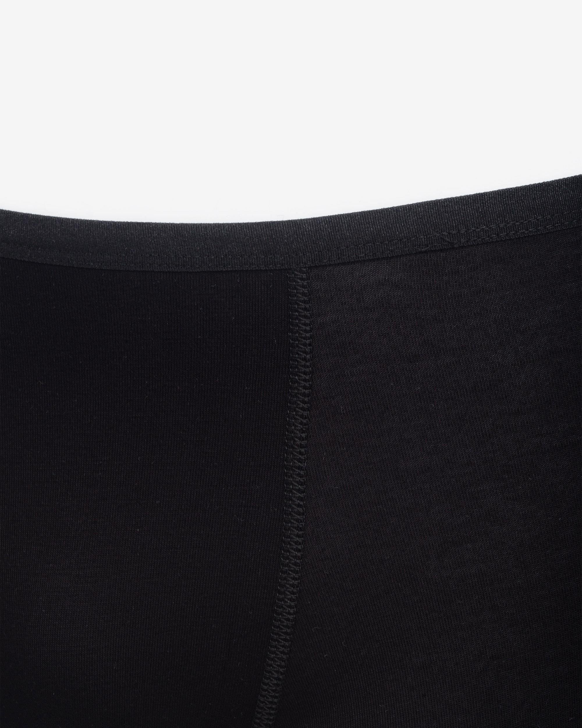 Erkek Rahat Lastik Bambu Siyah Boxer