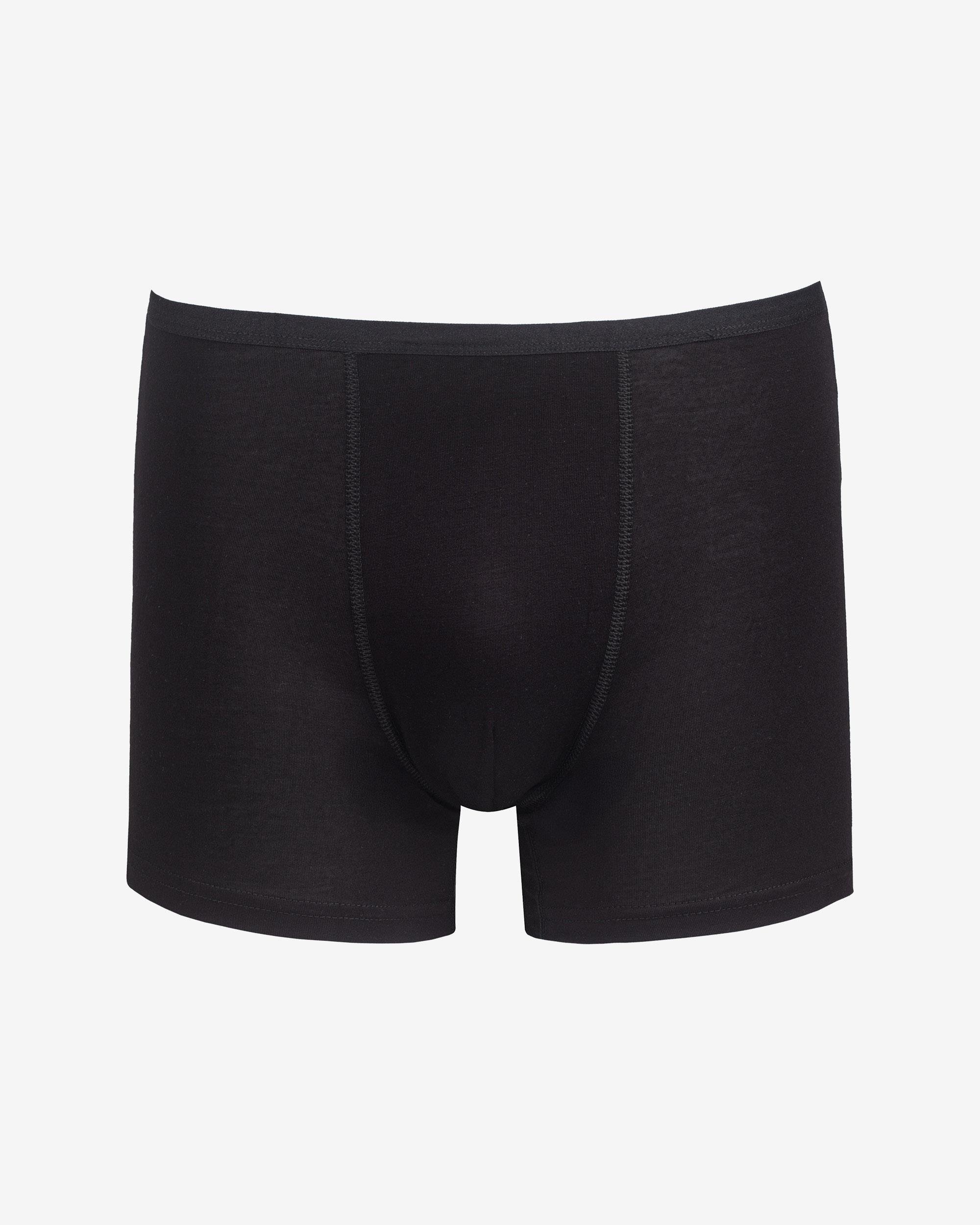 Erkek Rahat Lastik Bambu Siyah Boxer