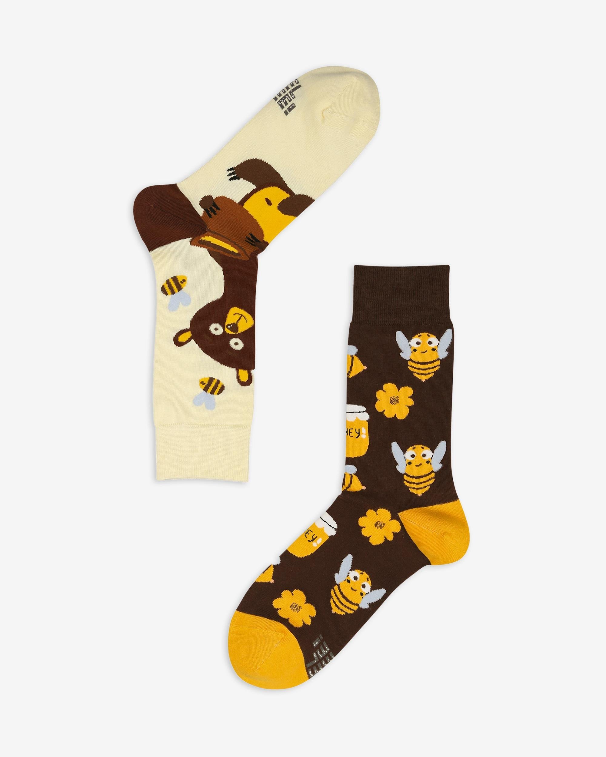 Honey Vibes Eşi Farklı Çorap