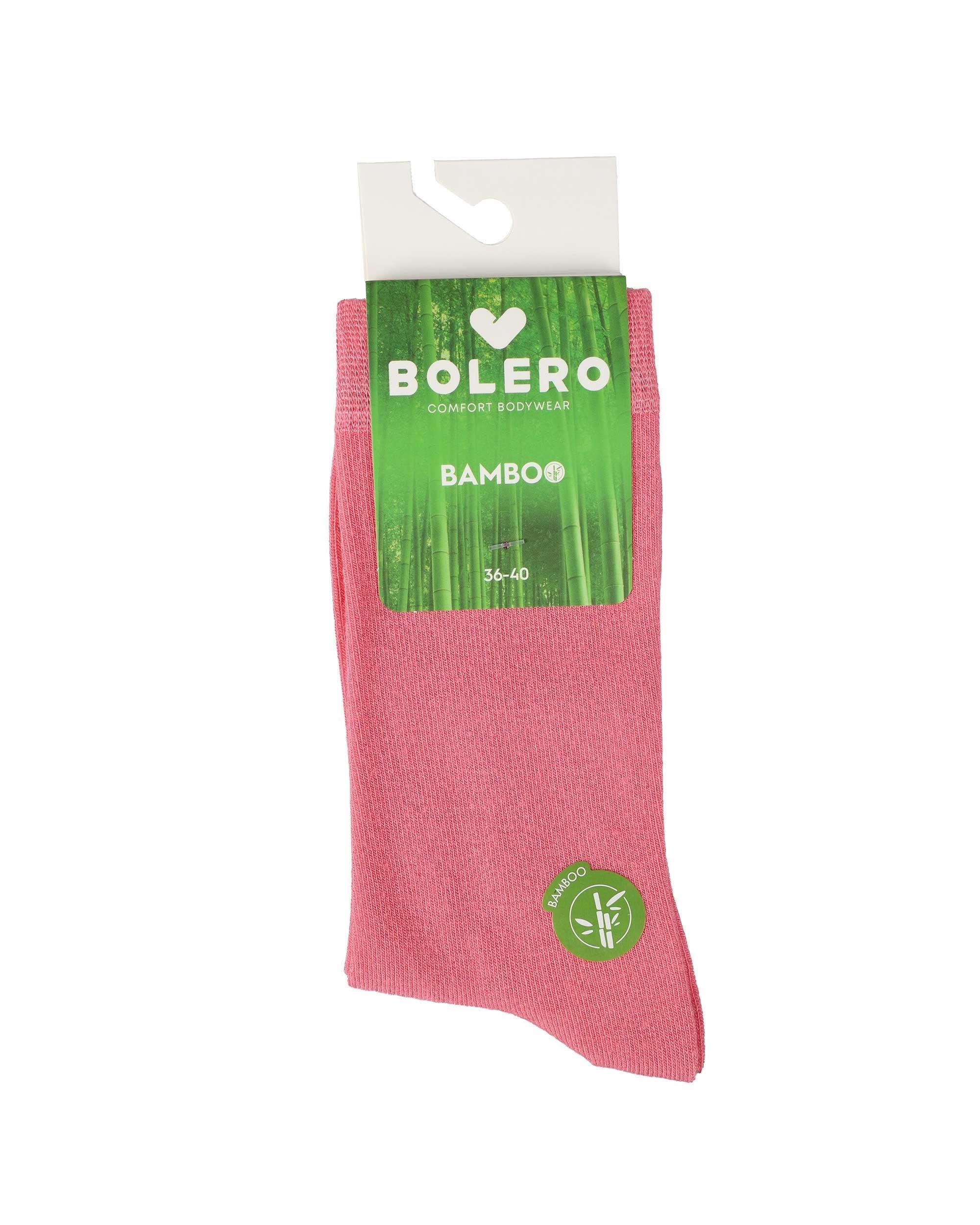 Kadın Dikişsiz Bambu Çorap Pembe