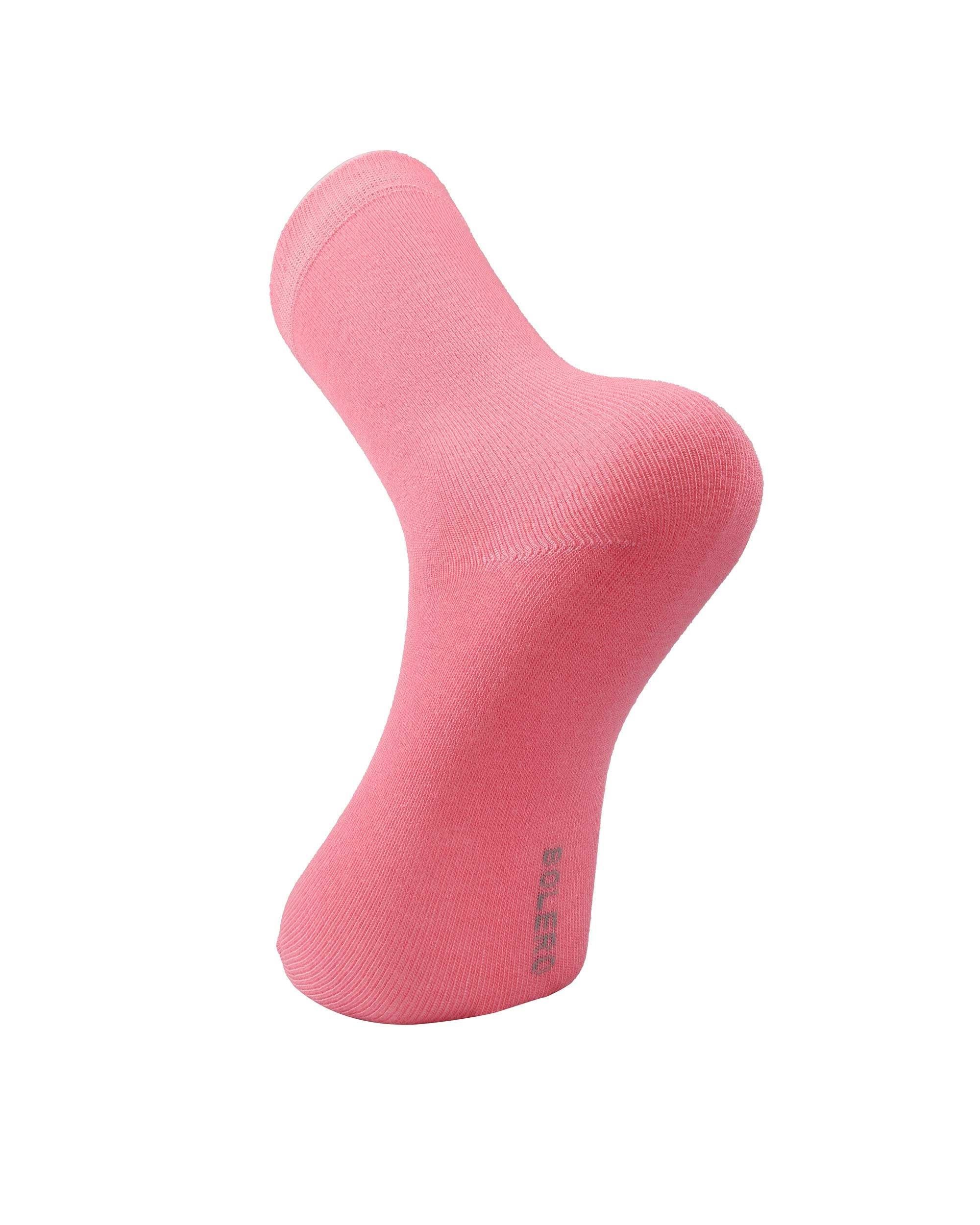 Kadın Dikişsiz Bambu Çorap Pembe