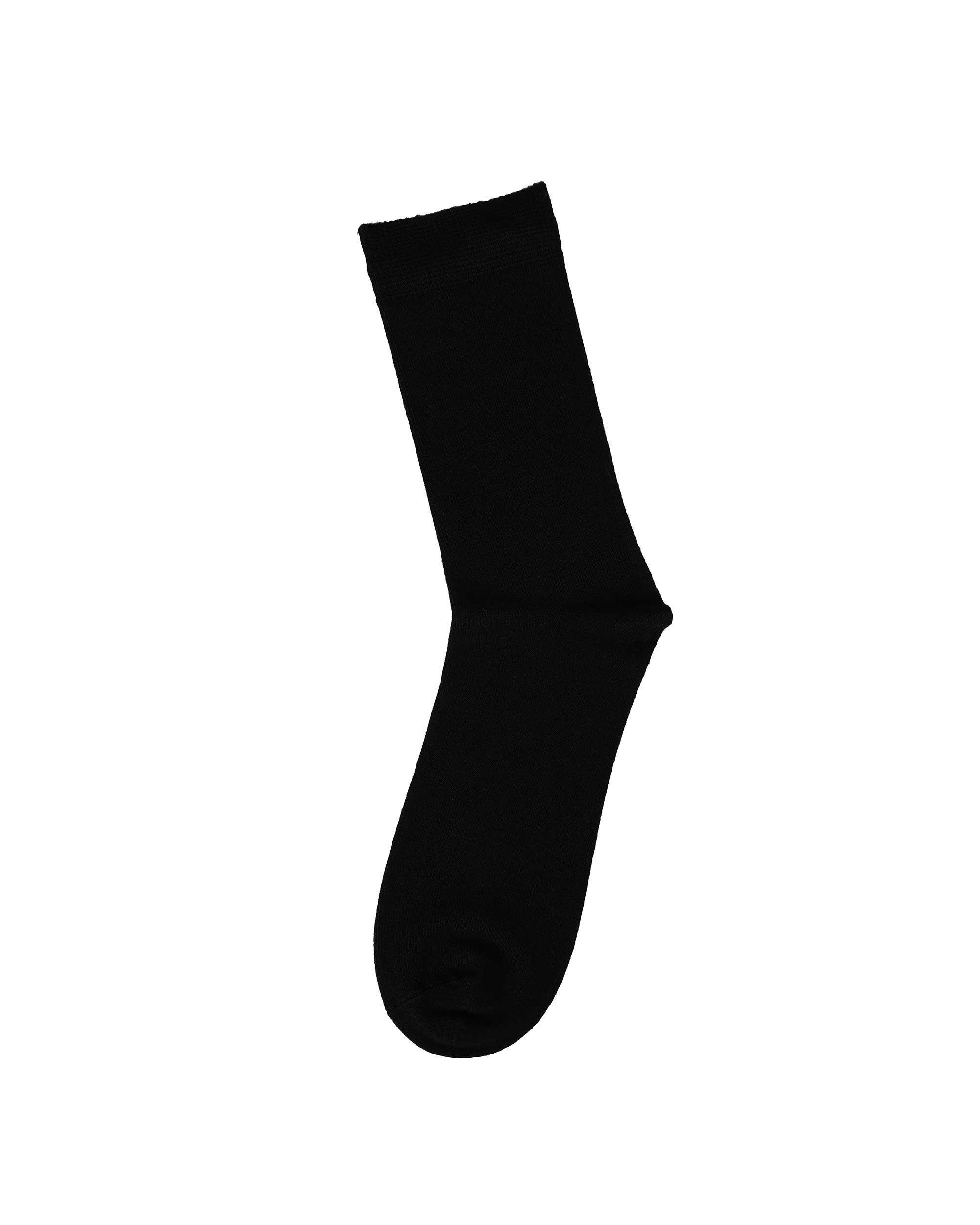 Kadın Dikişsiz Bambu Çorap Siyah