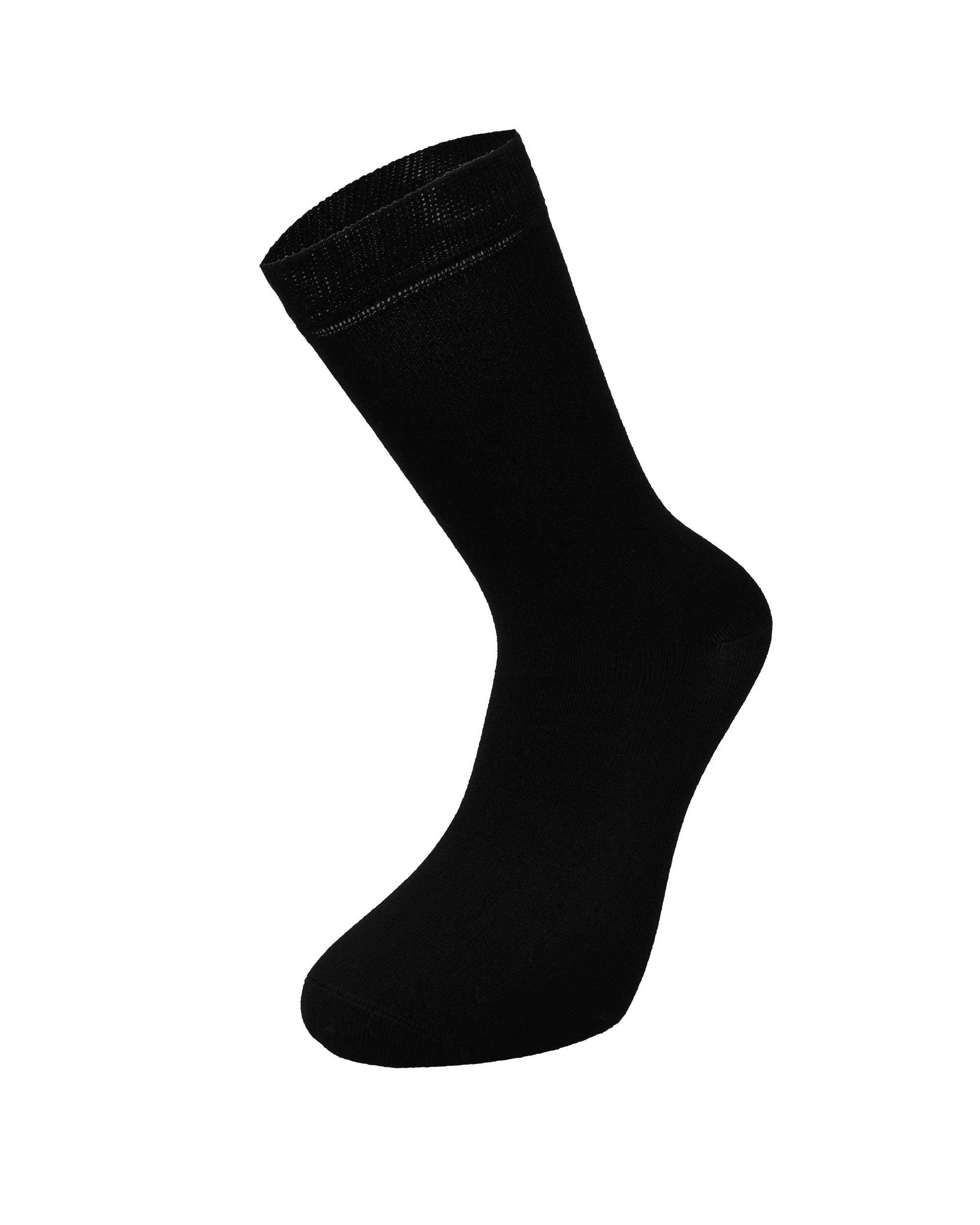 Kadın Dikişsiz Bambu Çorap Siyah