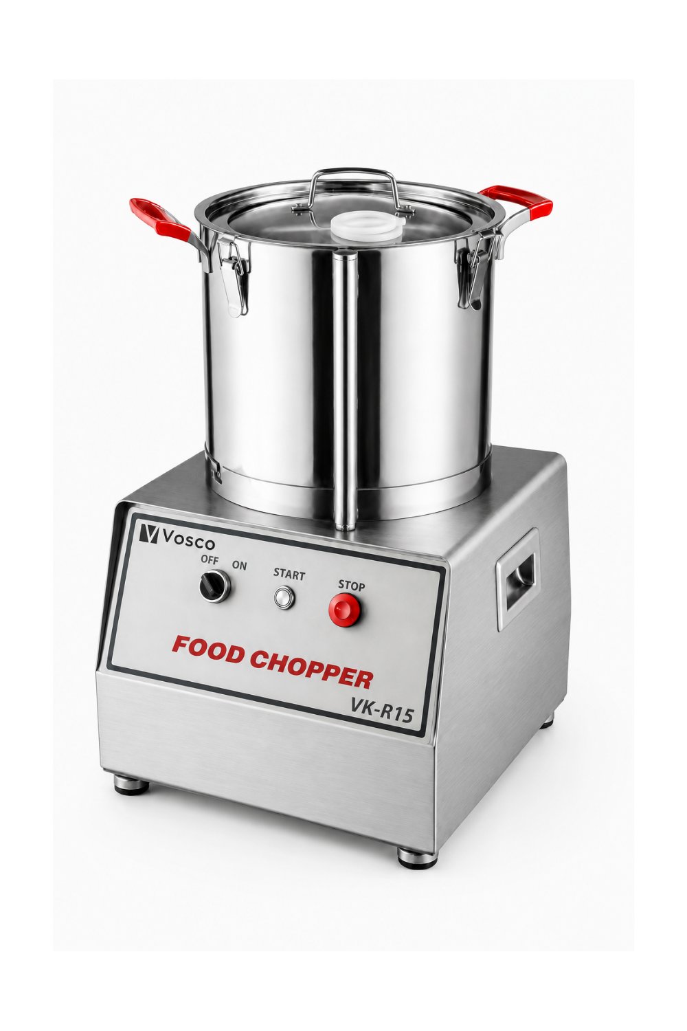 Vosco 15 Litre Profesyonel Kıyma ve Parçalama Makinesi - Paslanmaz Çelik Food Chopper