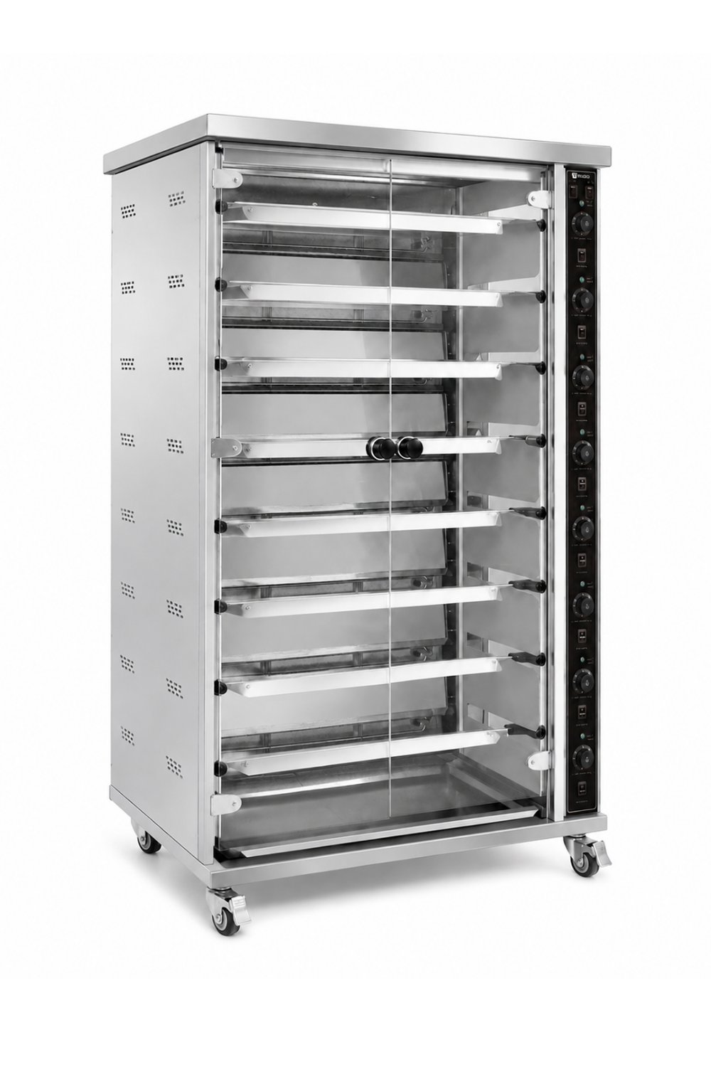 VOSCO 8 ŞİŞLİ ELEKTRİKLİ PİLİÇ ÇEVİRME FIRINI