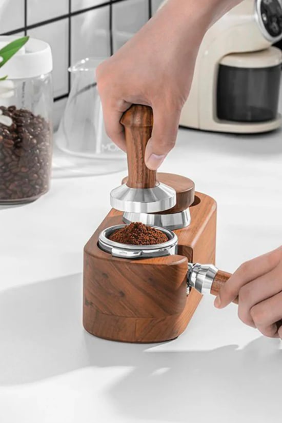 Vosco Macaron 3'lü Mod-3 Ahşap Tamper Set