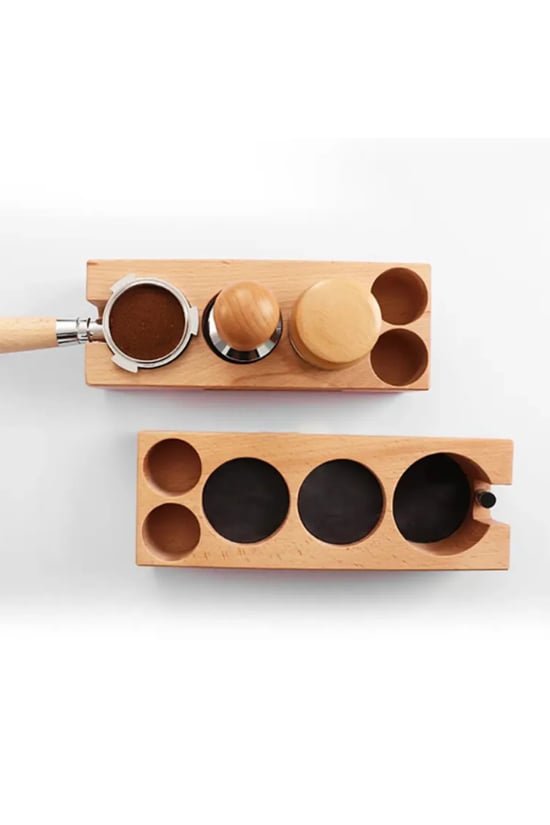 Vosco Macaron 3'lü Mod-5 Ahşap Tamper Set