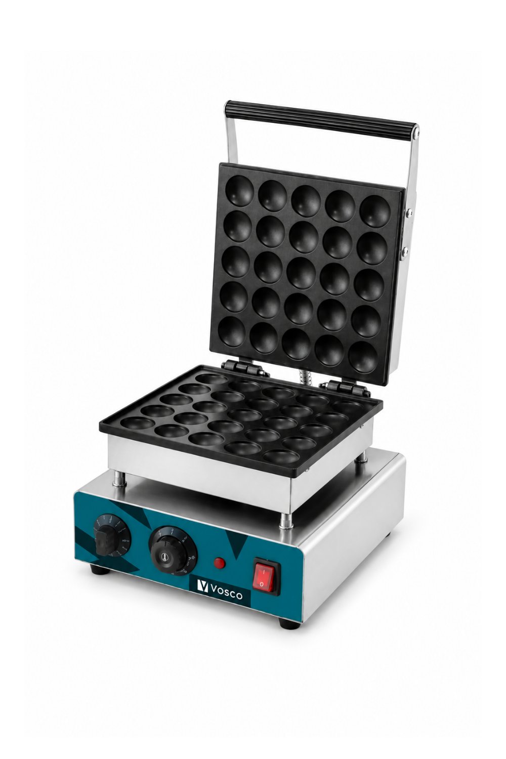 Vosco Tekli Kare Waffle Makinesi - Profesyonel Kare Waffle Makinesi 1750W