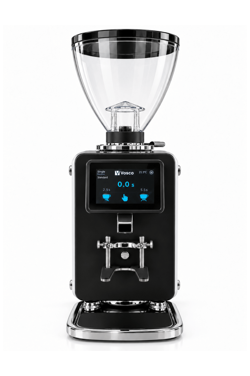 Vosco VV-64 Siyah Profesyonel Kahve Öğütücü 420 W - 64 mm Çelik Dişli, 850 g Hazneli, Kahve Değirmeni