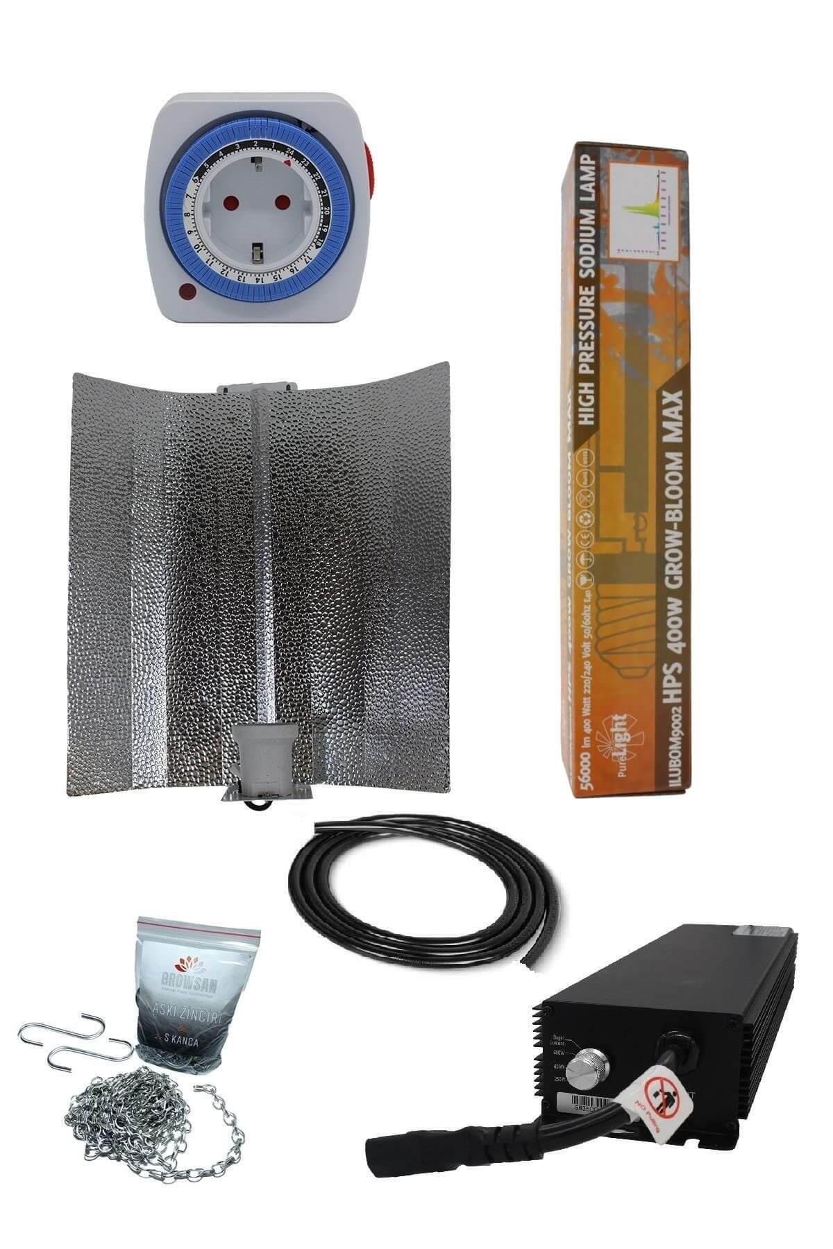 400W Elektronik Balastlı  Grow Bloom Max Set