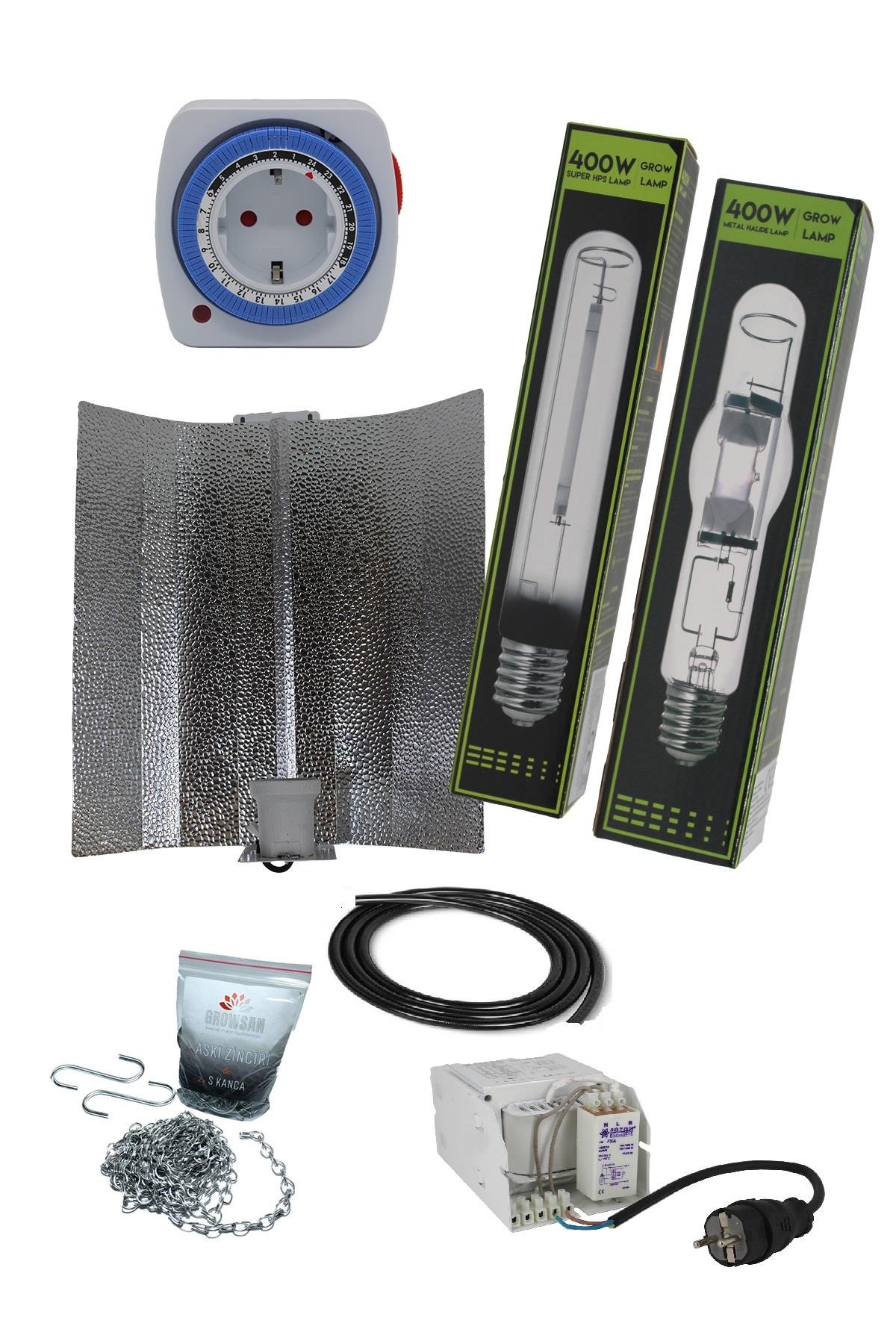 400W Foton Balastlı Shp/Hps & Mh Set