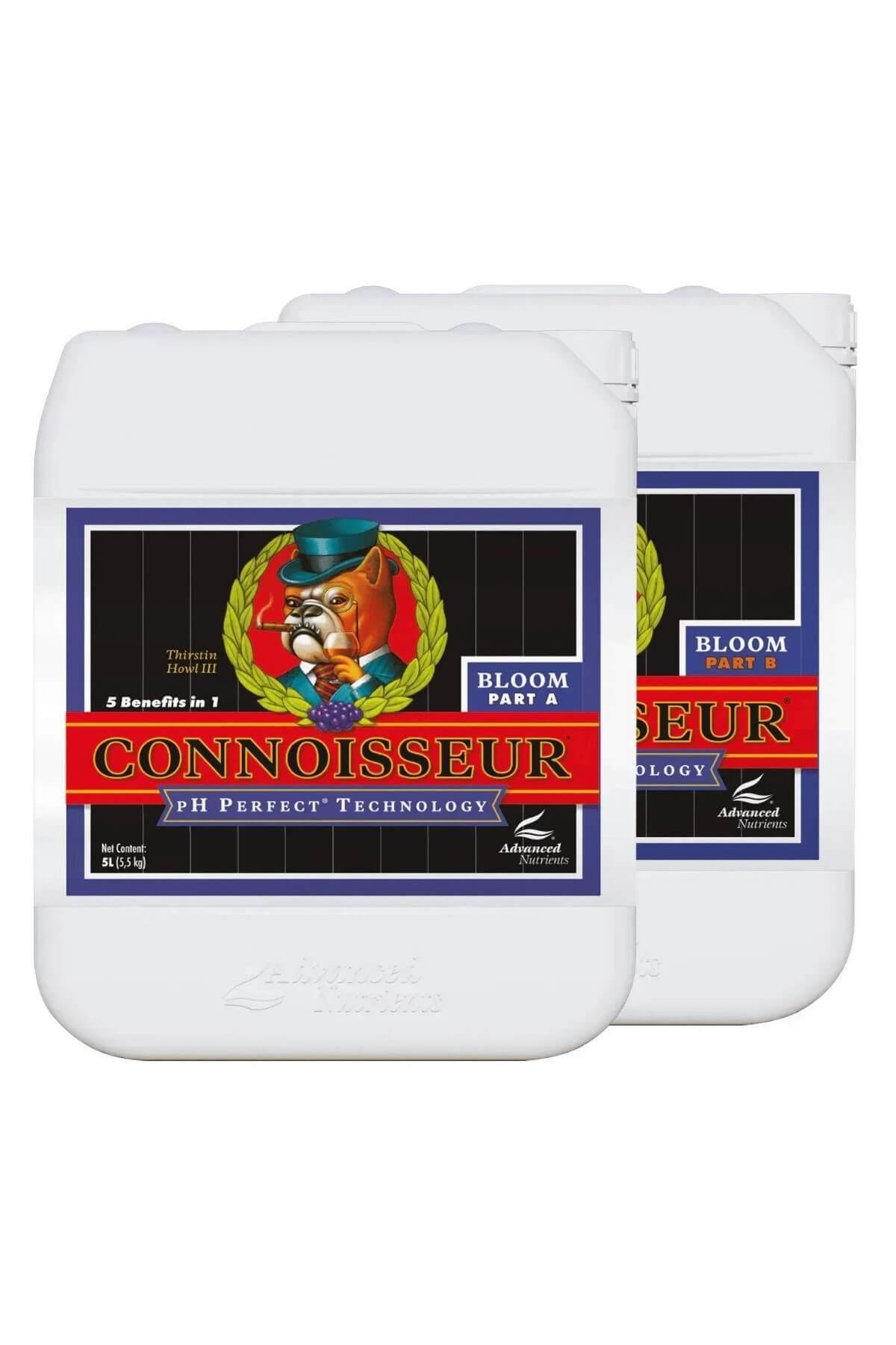 Advanced Nutrients Connoisseur Bloom Part A-B PH Perfect 5 Litre Bitki Besini