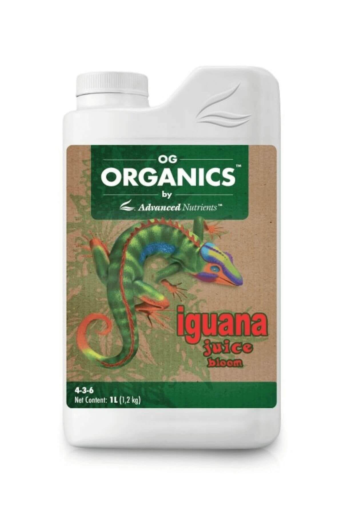 Advanced Nutrients OG Organics iguana Juice Bloom 1 Litre Bitki Besini