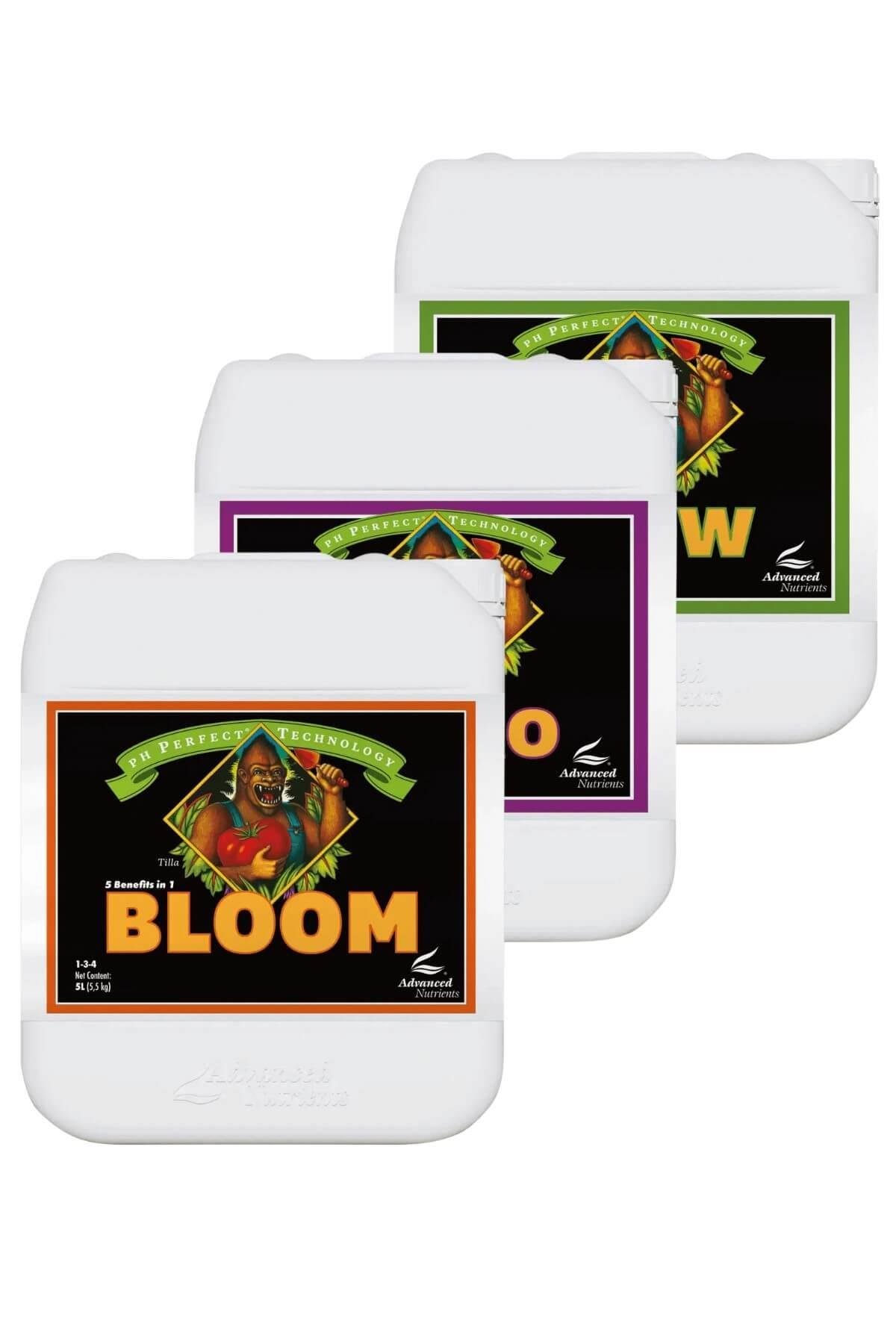 Advanced Nutrients PH Perfect Grow - Bloom - Micro 5 Litre Bitki Besini