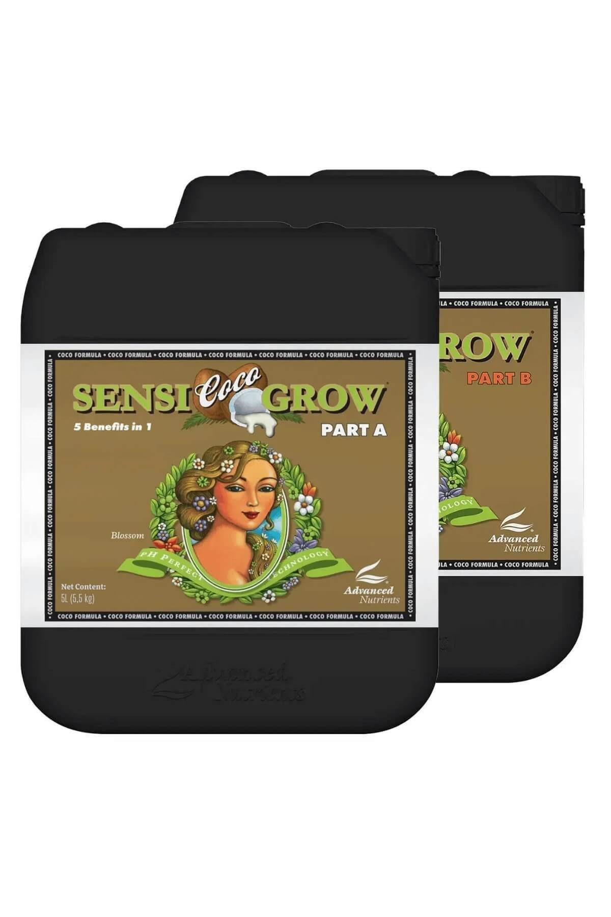 Advanced Nutrients Sensi Coco Grow Part A-B PH Perfect 5 Litre Bitki Besini