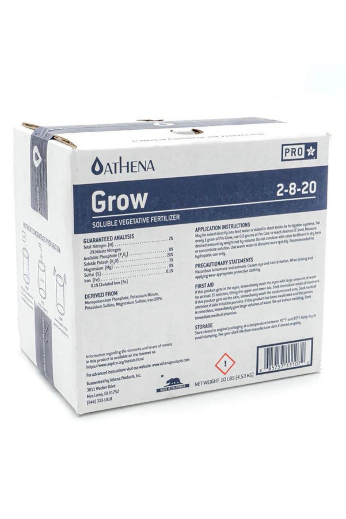 Athena Pro Grow 4.5 Kg Toz Bitki Besini