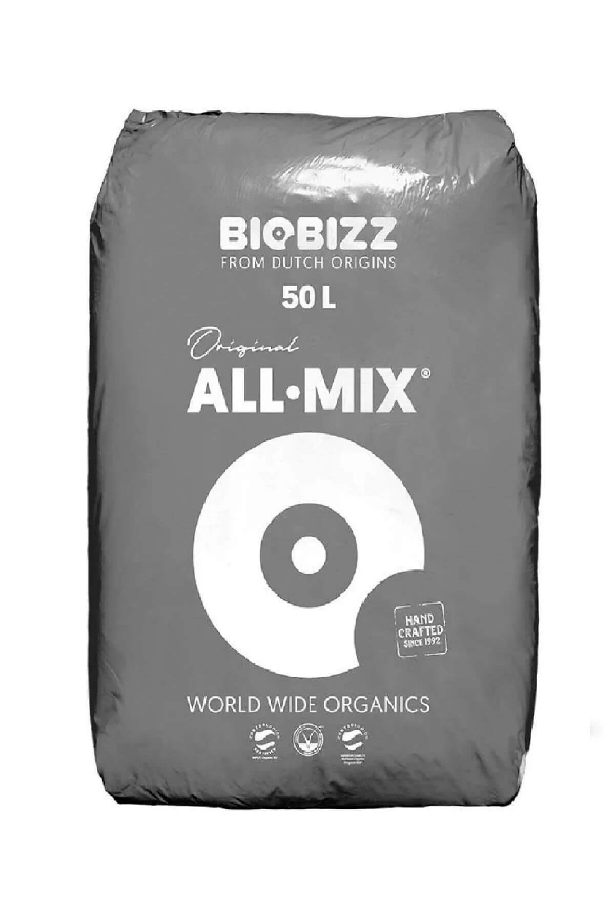 Biobizz All Mix 50 Litre Perlitli Torf Toprak