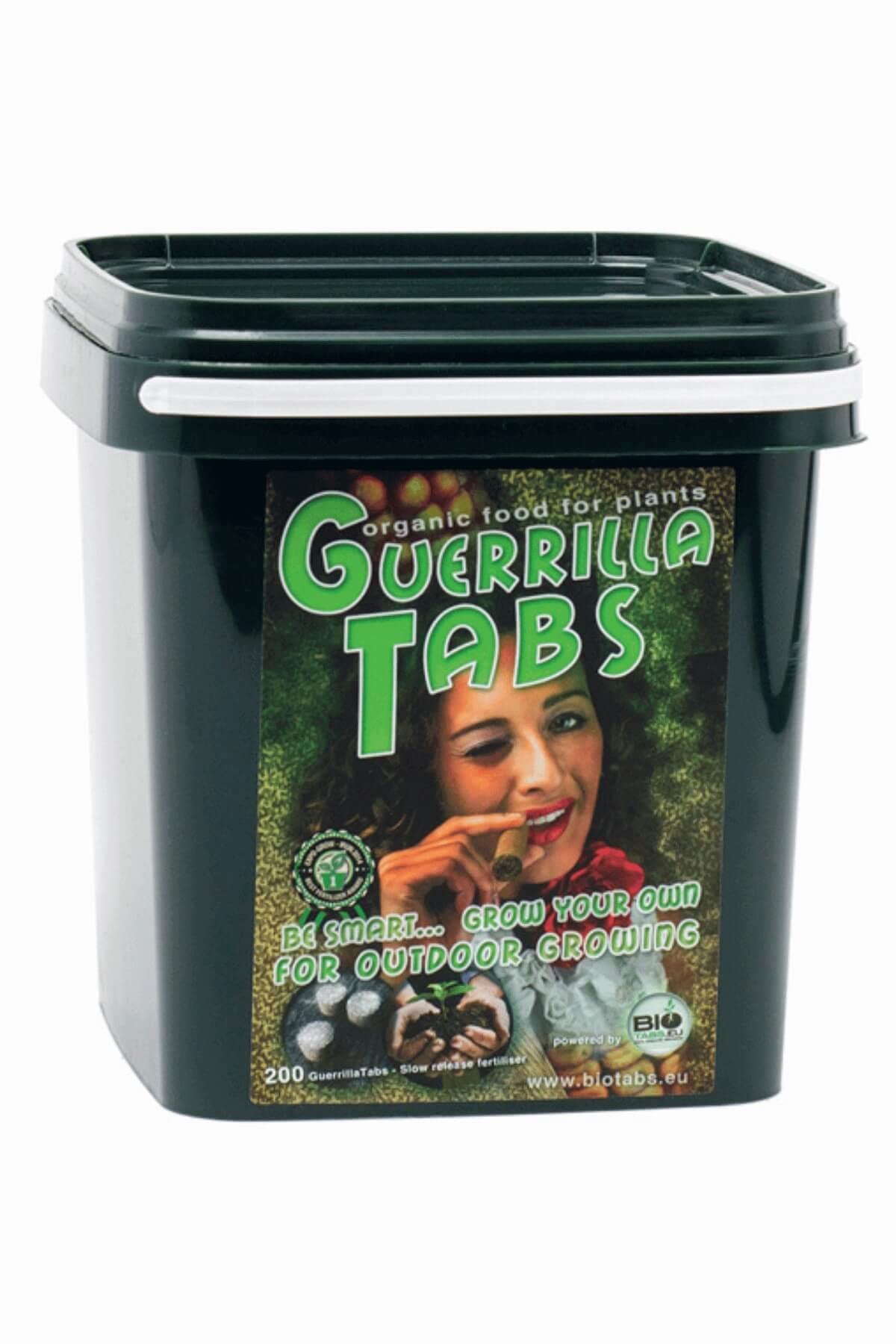 BioTabs Guerilla Tabs (200 Tablet) Yavaş Salınımlı Bitki Besini