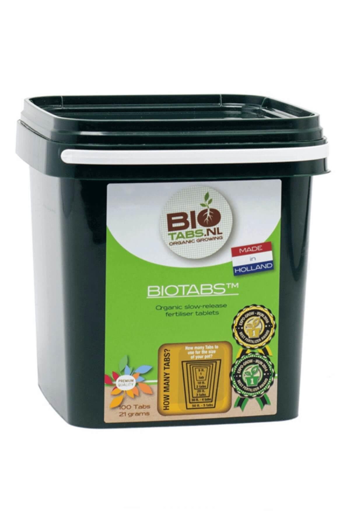 BioTabs Yavaş Salınımlı Tablet (100 Tablet) Bitki Besini