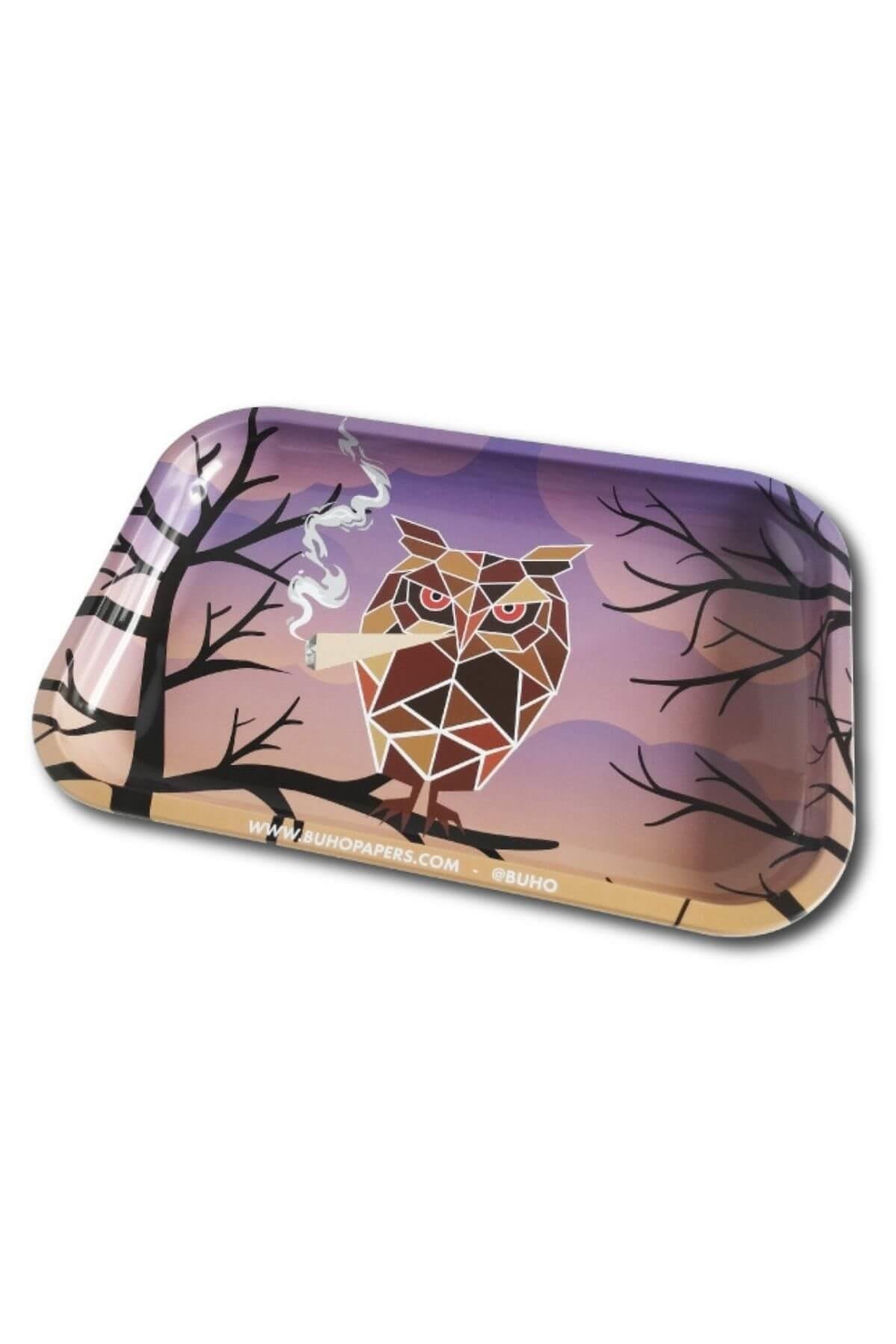 Büyük Metal Tepsi Buho Fumeta