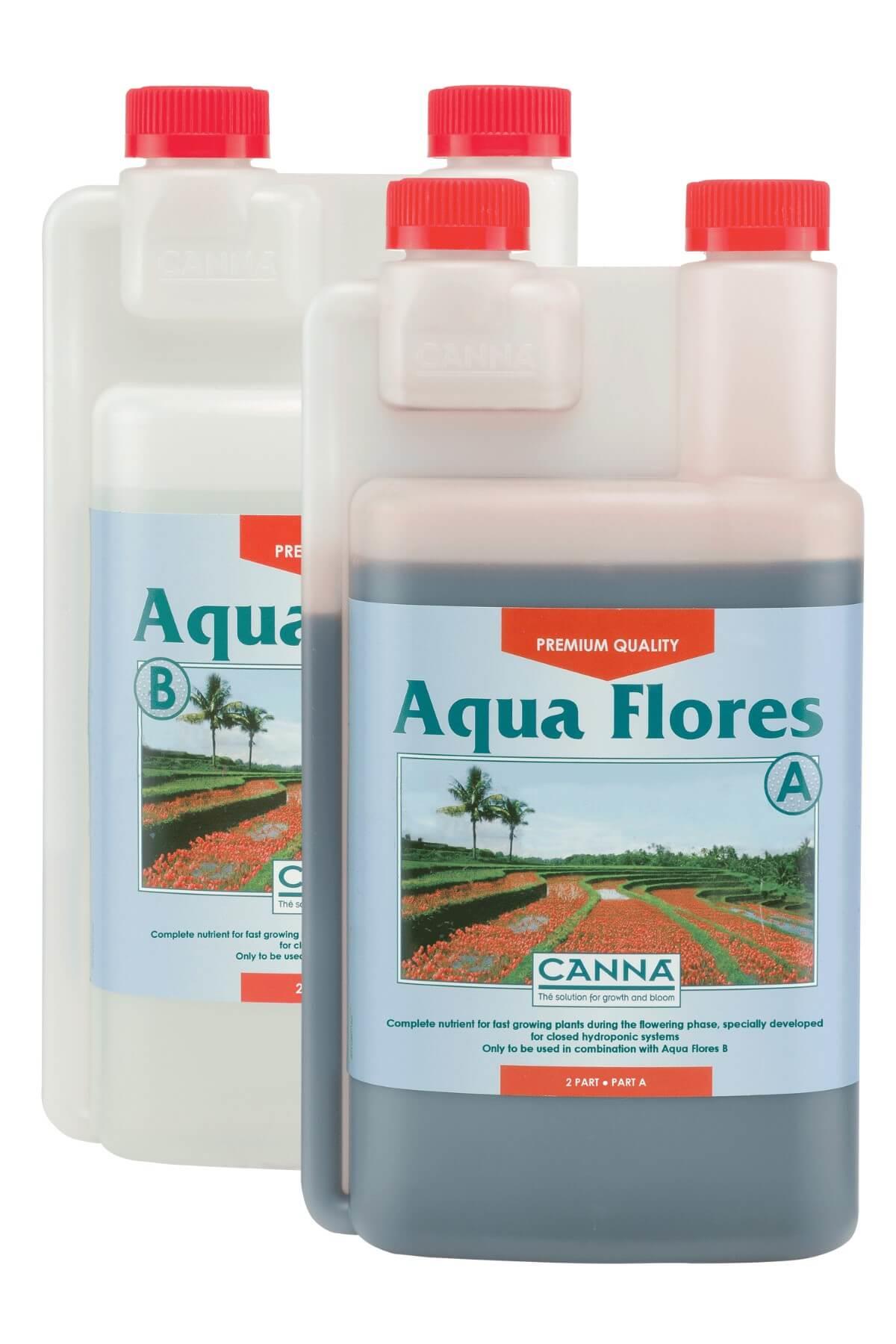Canna Aqua Flores A-B 1 Litre Bitki Çiçeklenme Besini