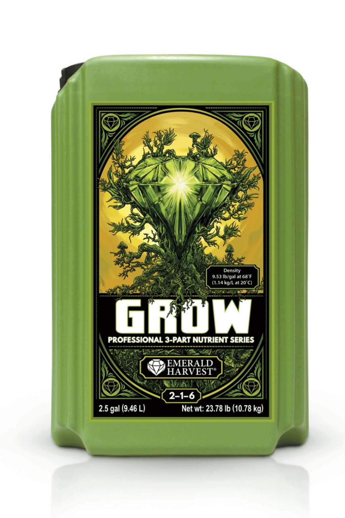 Emerald Harvest Grow 9.46 Litre Temel Bitki Besini