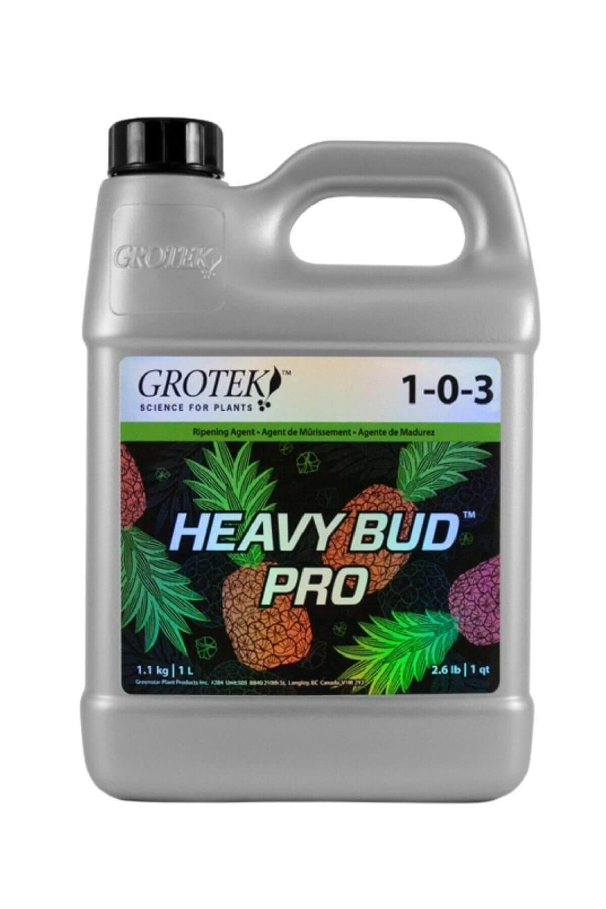 Grotek Heavy Bud Pro 1 Litre Bitki Besini