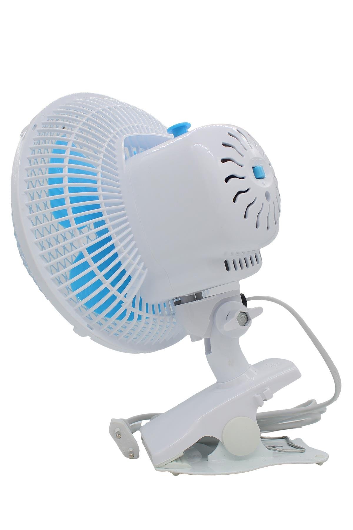 Grow Wizard Klipsli Masa Kabin Vantilatörü 18 cm